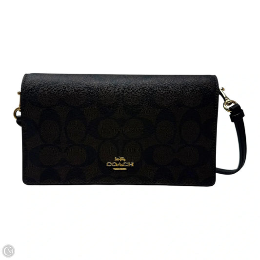Anna Foldover Handbag Designer By Coach, Size: Small
