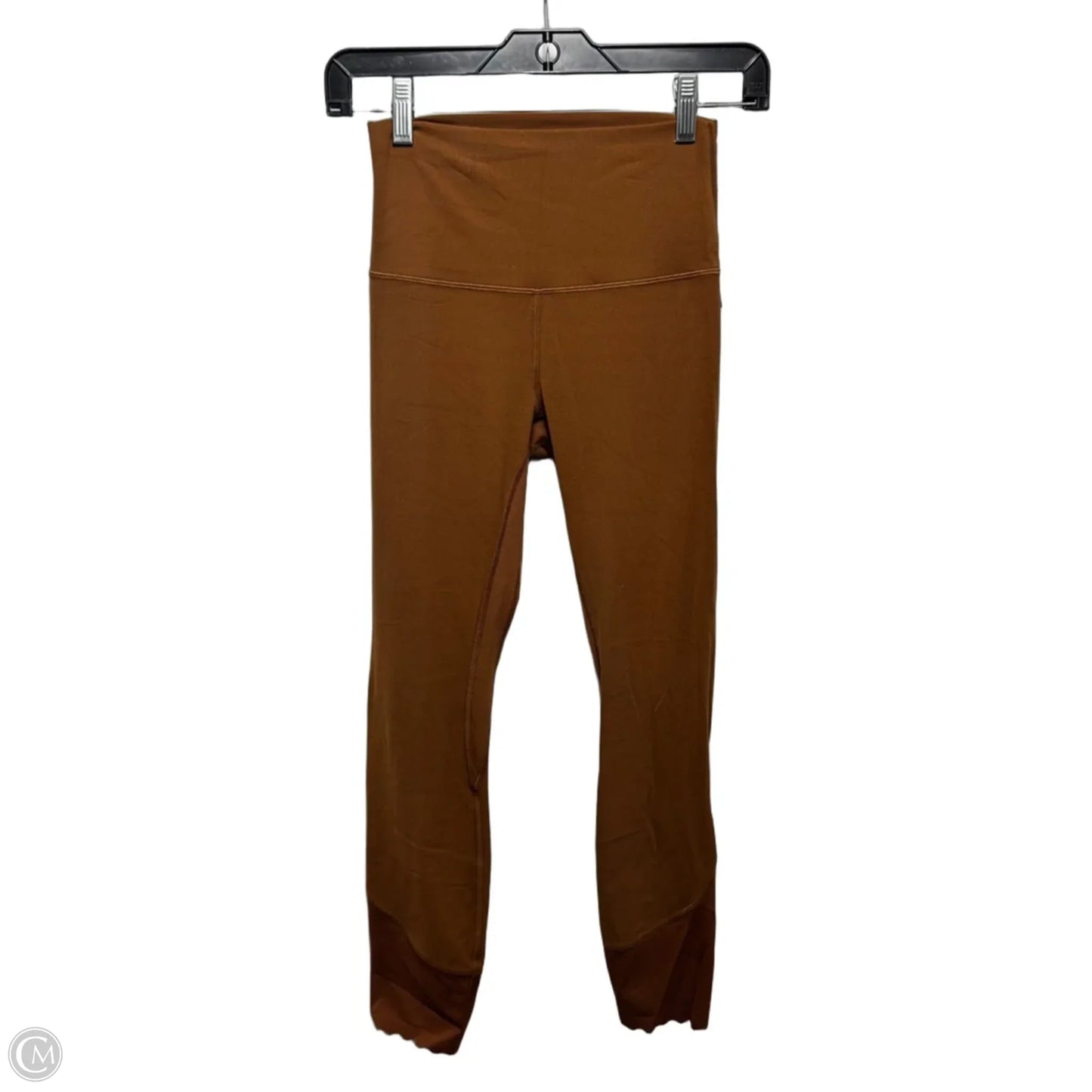 Athletic Leggings By Lululemon In Brown, Size: 4
