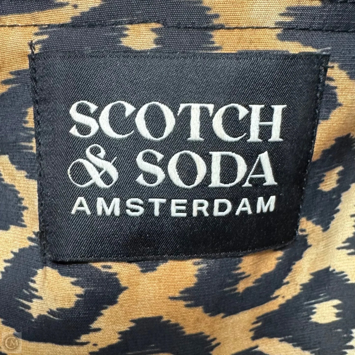 Printed Jumpsuit By Scotch & Soda In Leopard Print, Size: XS