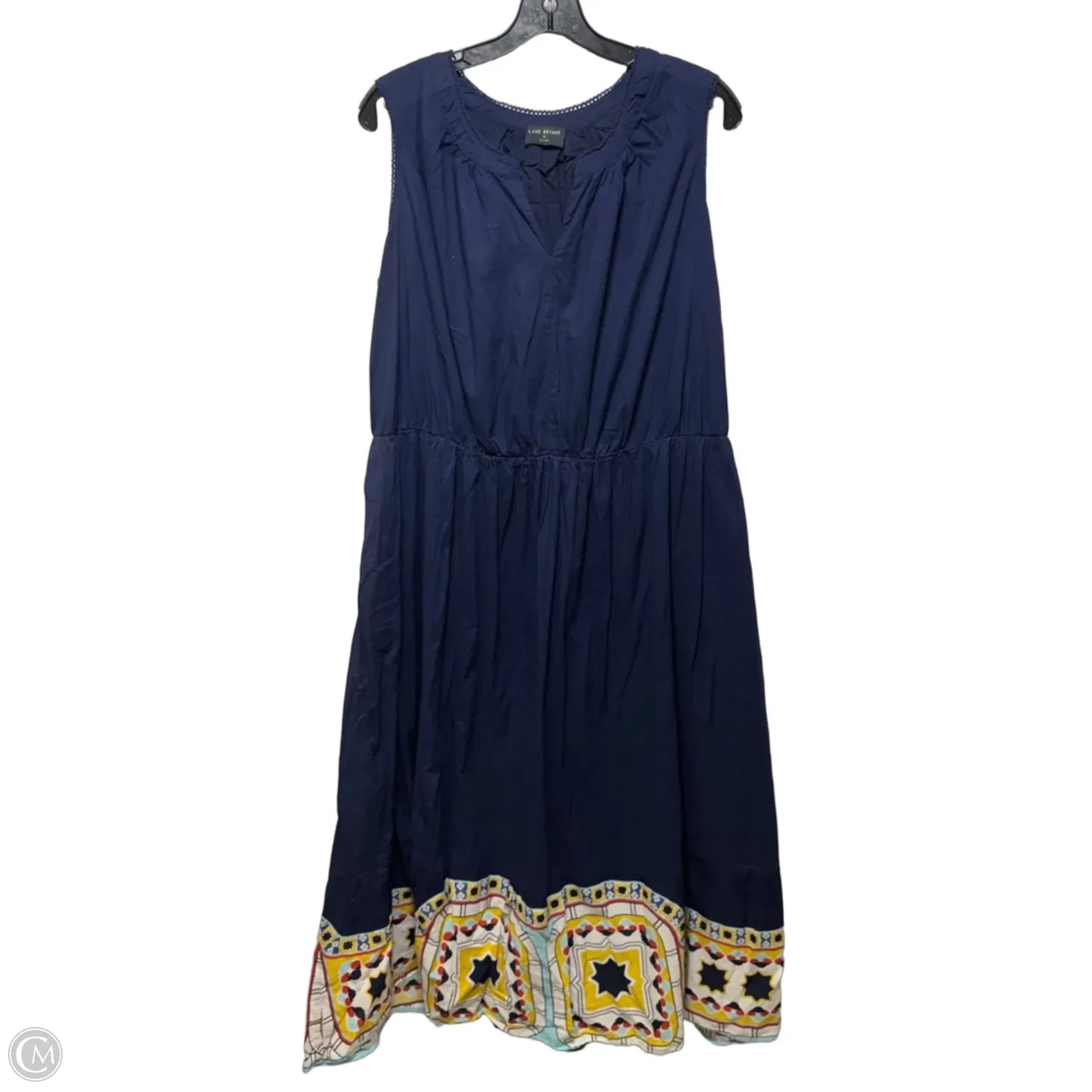 Dress Casual Maxi By Lane Bryant In Navy, Size: 22