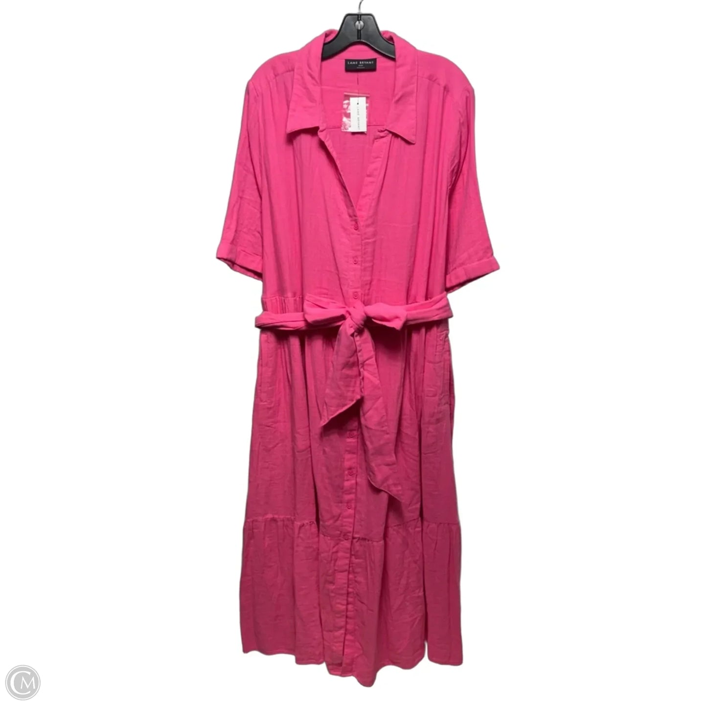 Dress Casual Maxi By Lane Bryant In Pink, Size: 22/24
