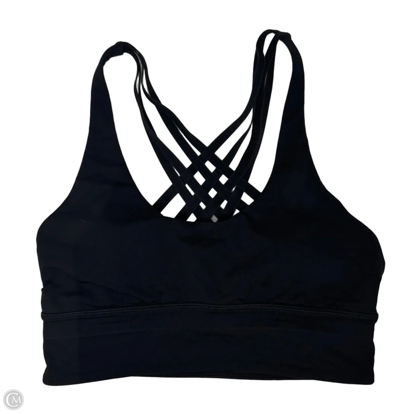 Athletic Bra By Lululemon In Black, Size: 8