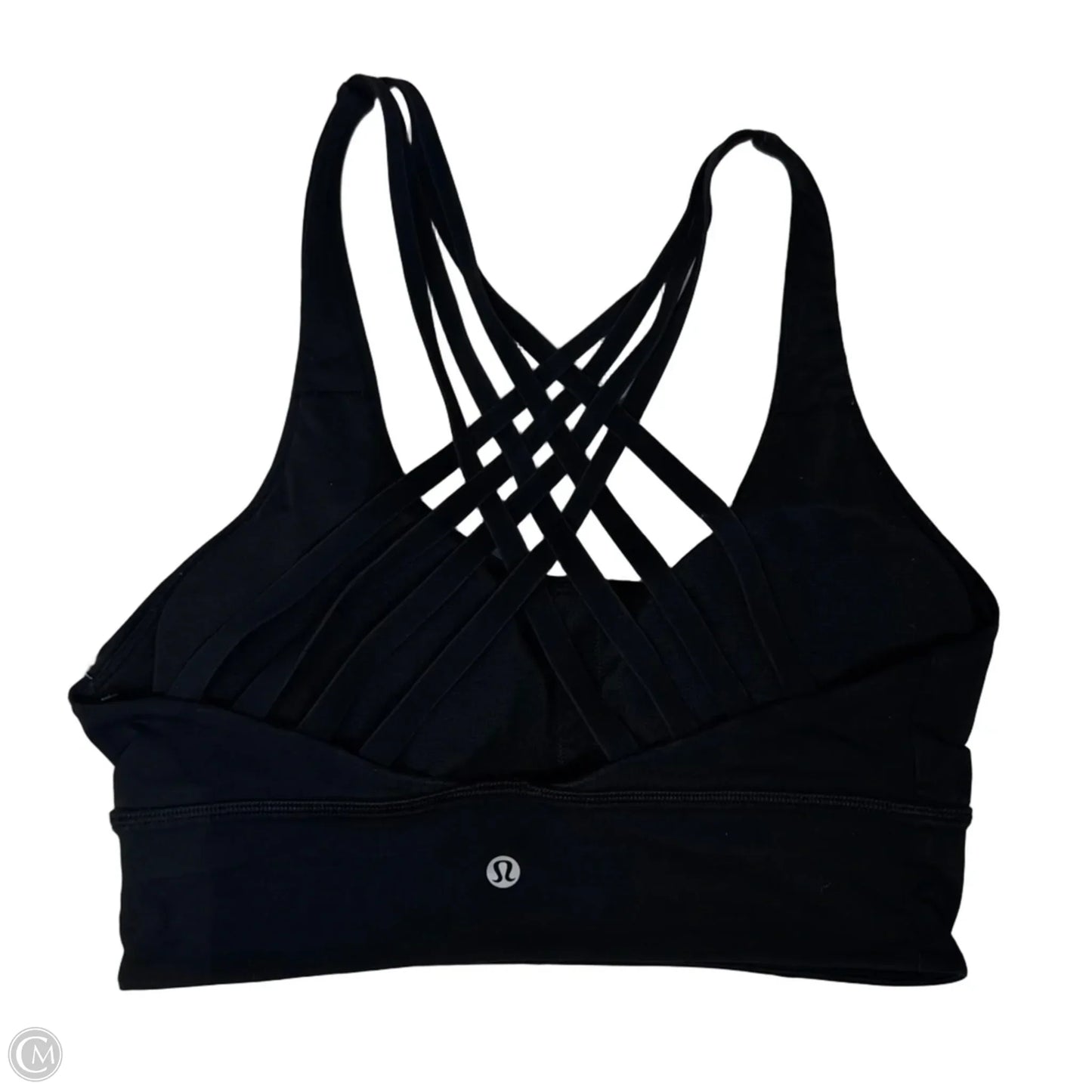 Athletic Bra By Lululemon In Black, Size: 8