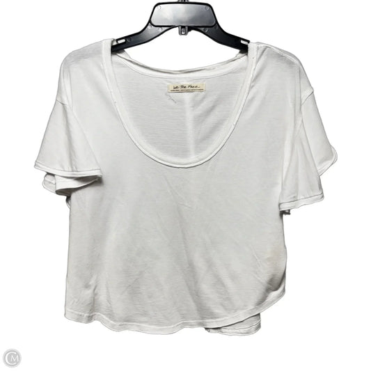 Top Short Sleeve By We The Free In White, Size: Xs