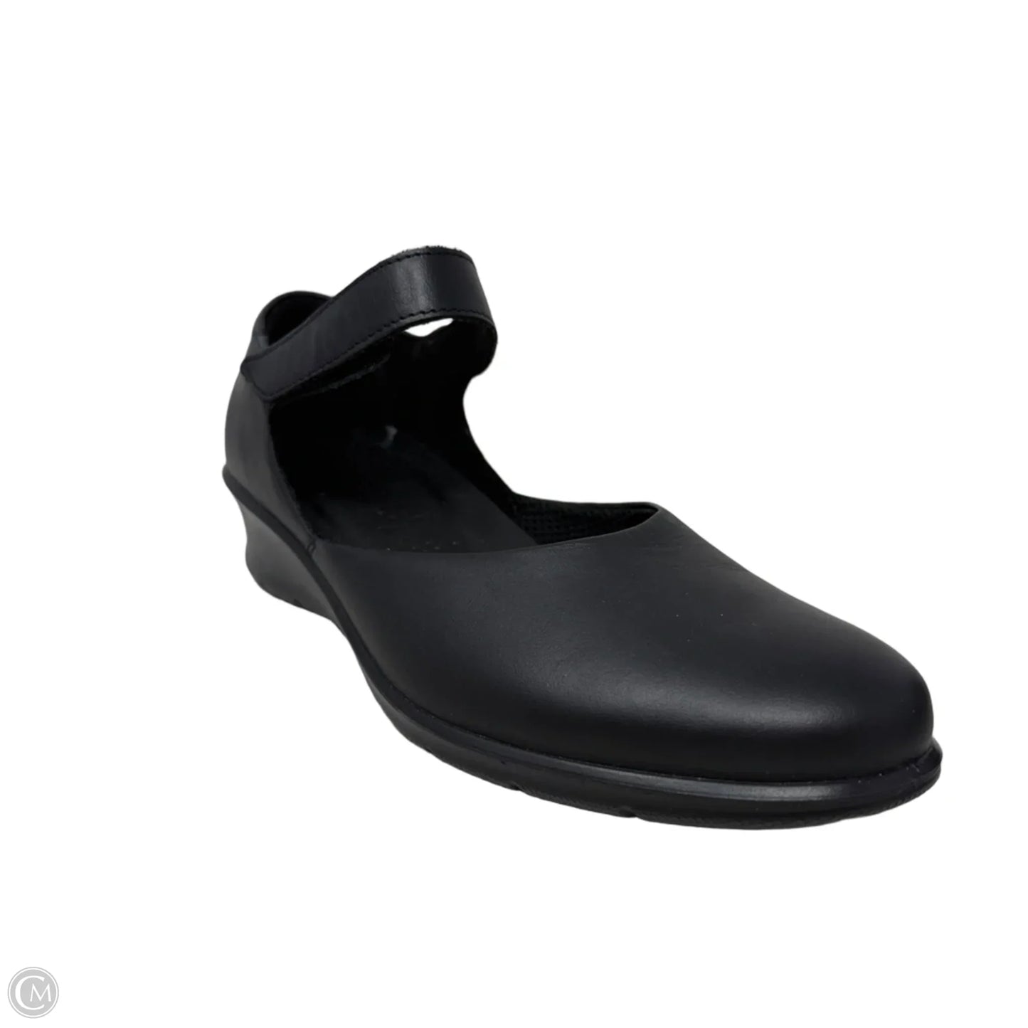 Felicia Water Resistant Mary Janes By Ecco In Black, Size: 8.5 (39)