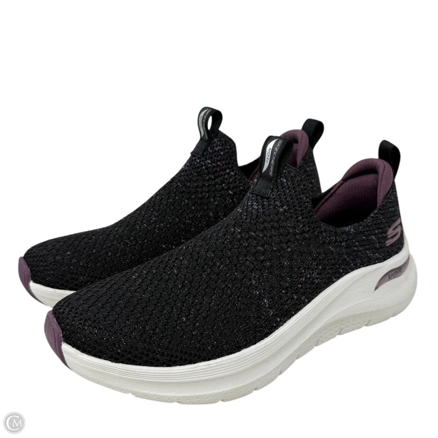 Arch Fit 2.0 Sheer Shimmer Slip-On Sneakers By Skechers In Purple, Size: 8