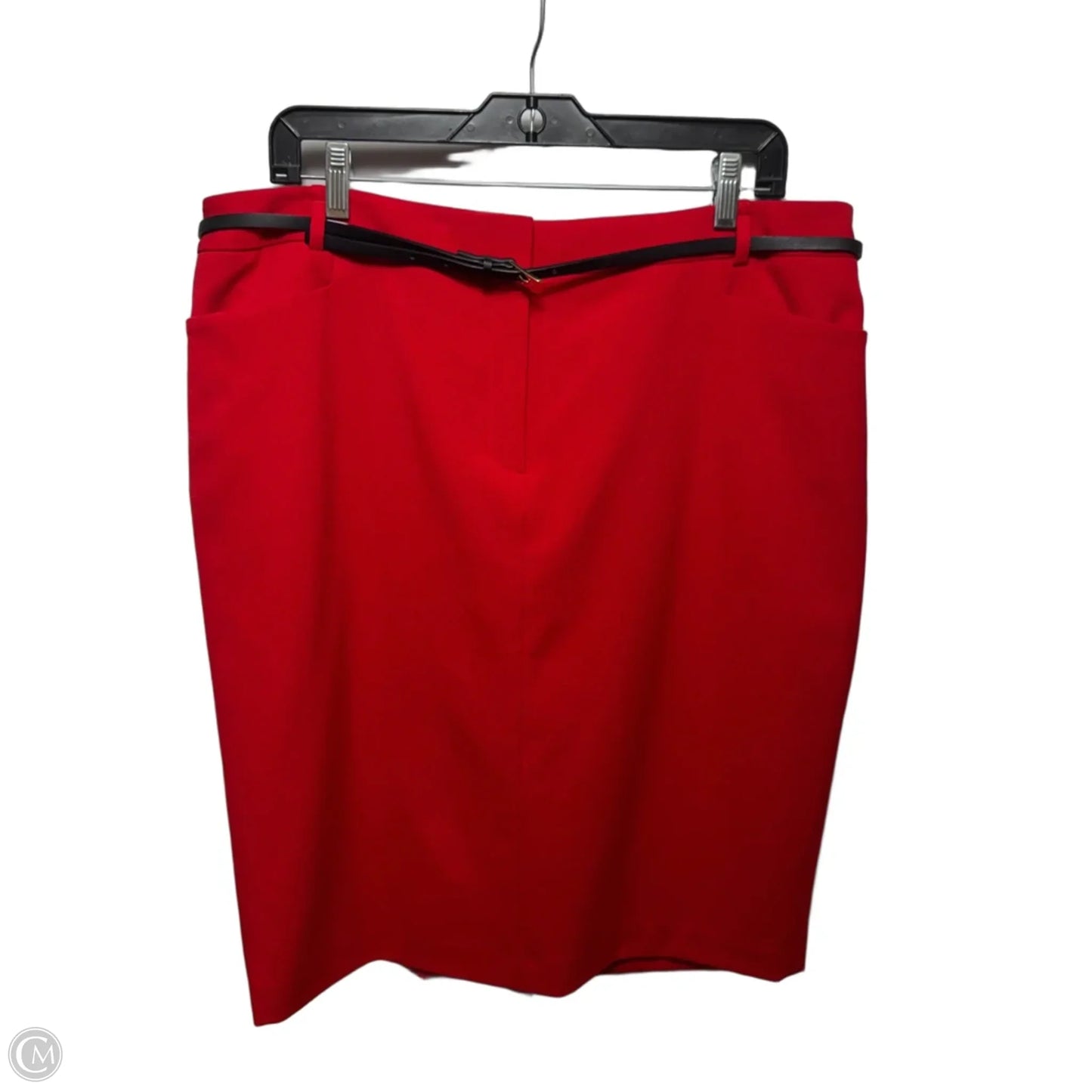 Skirt Mini & Short By Calvin Klein In Red, Size: 16