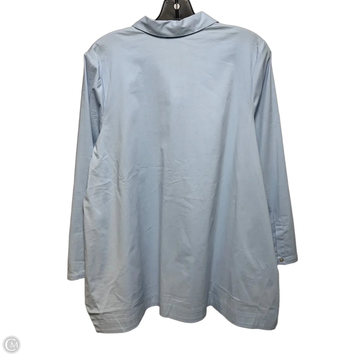 Tunic Long Sleeve By J. Jill In Blue, Size: M