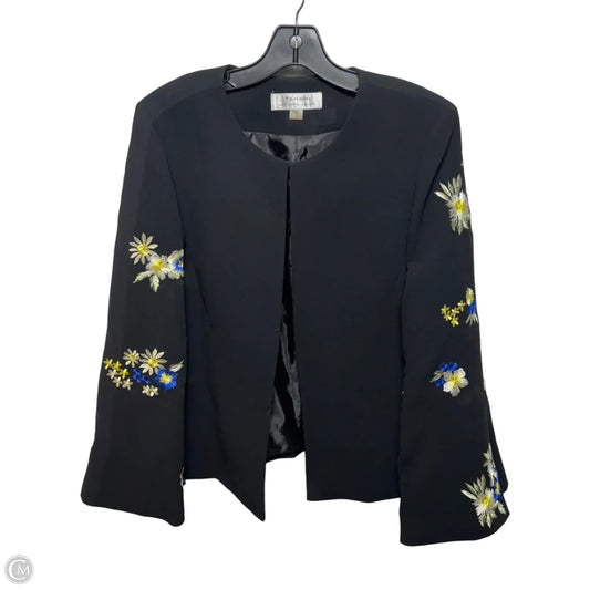 Blazer By Tahari Arthur S. Levine In Floral Embroidery, Size: 12