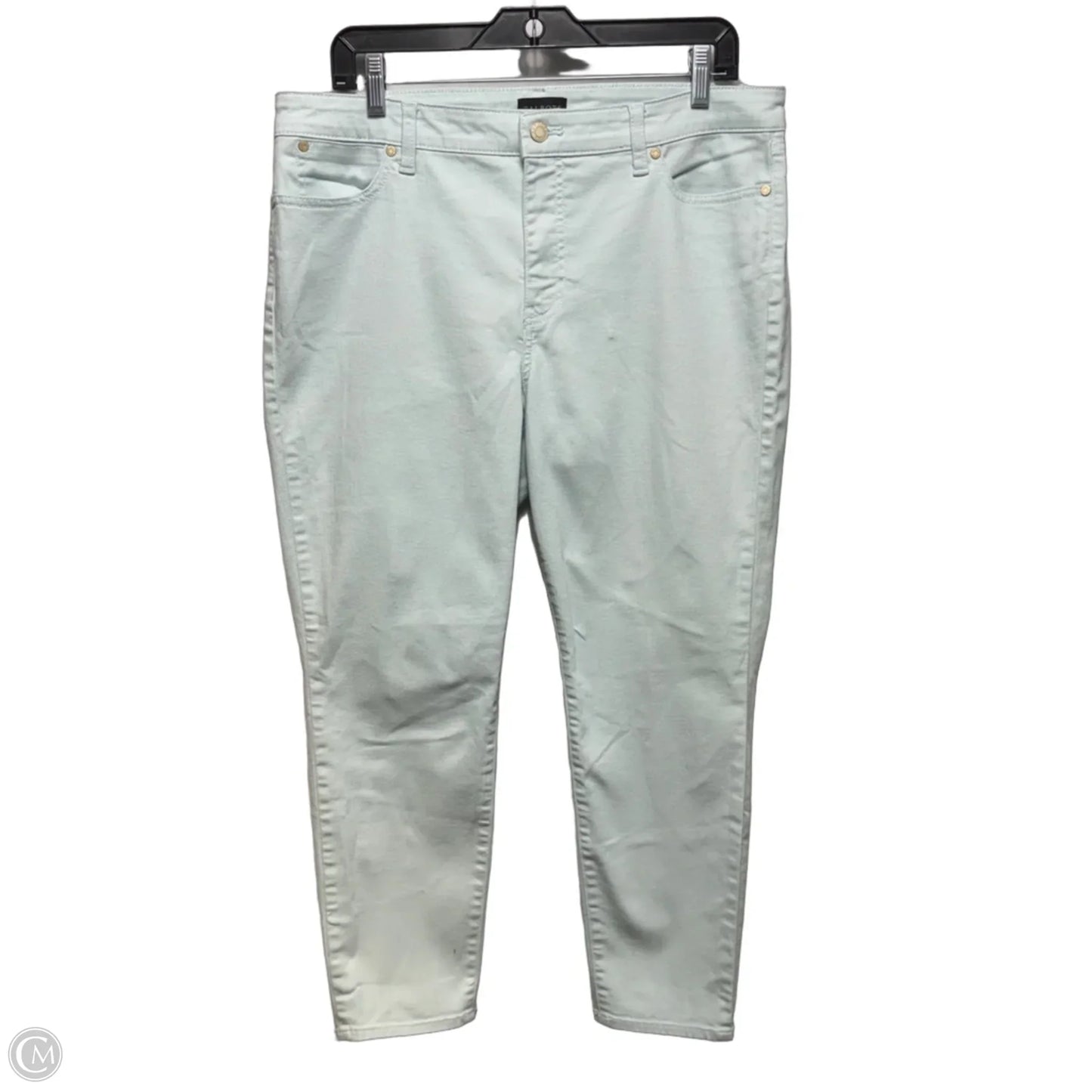 Slim Ankle Jeans By Talbots In Blue, Size: 14p