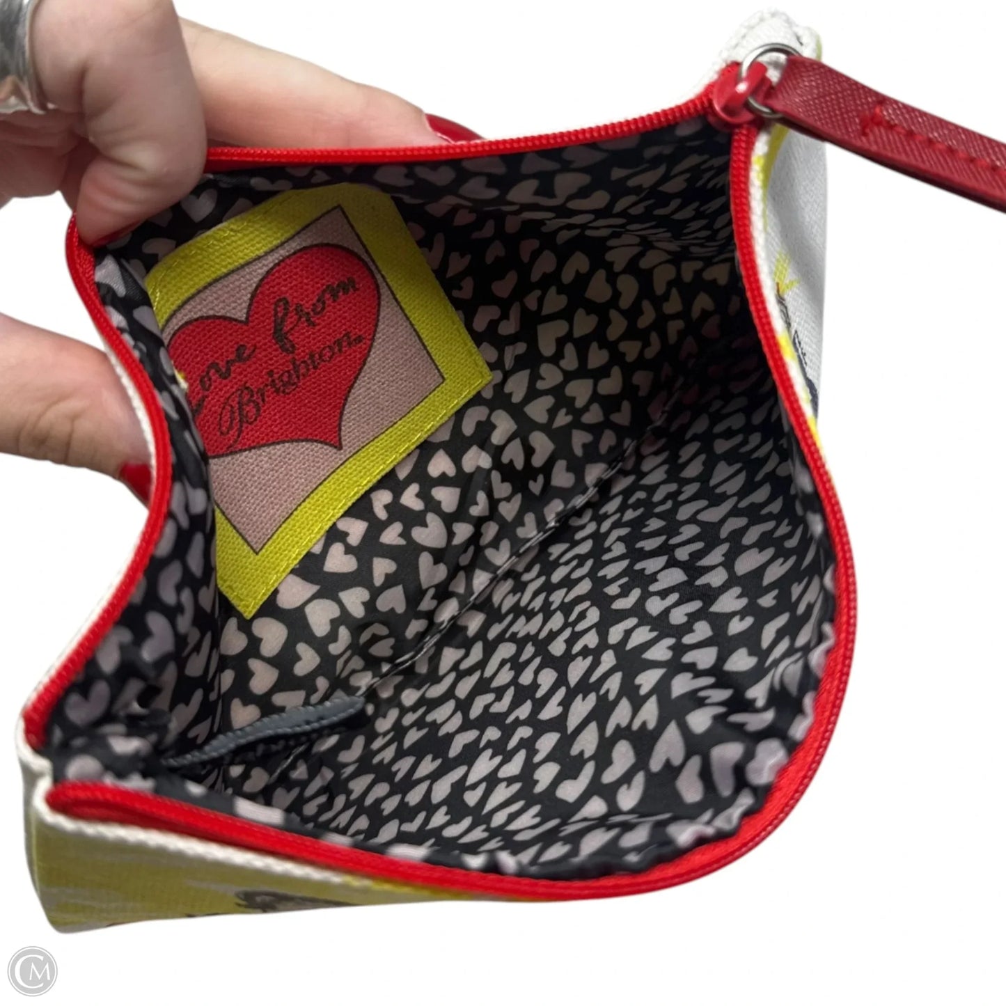 I love Brighton Canvas Pouch By Brighton, Size: Medium