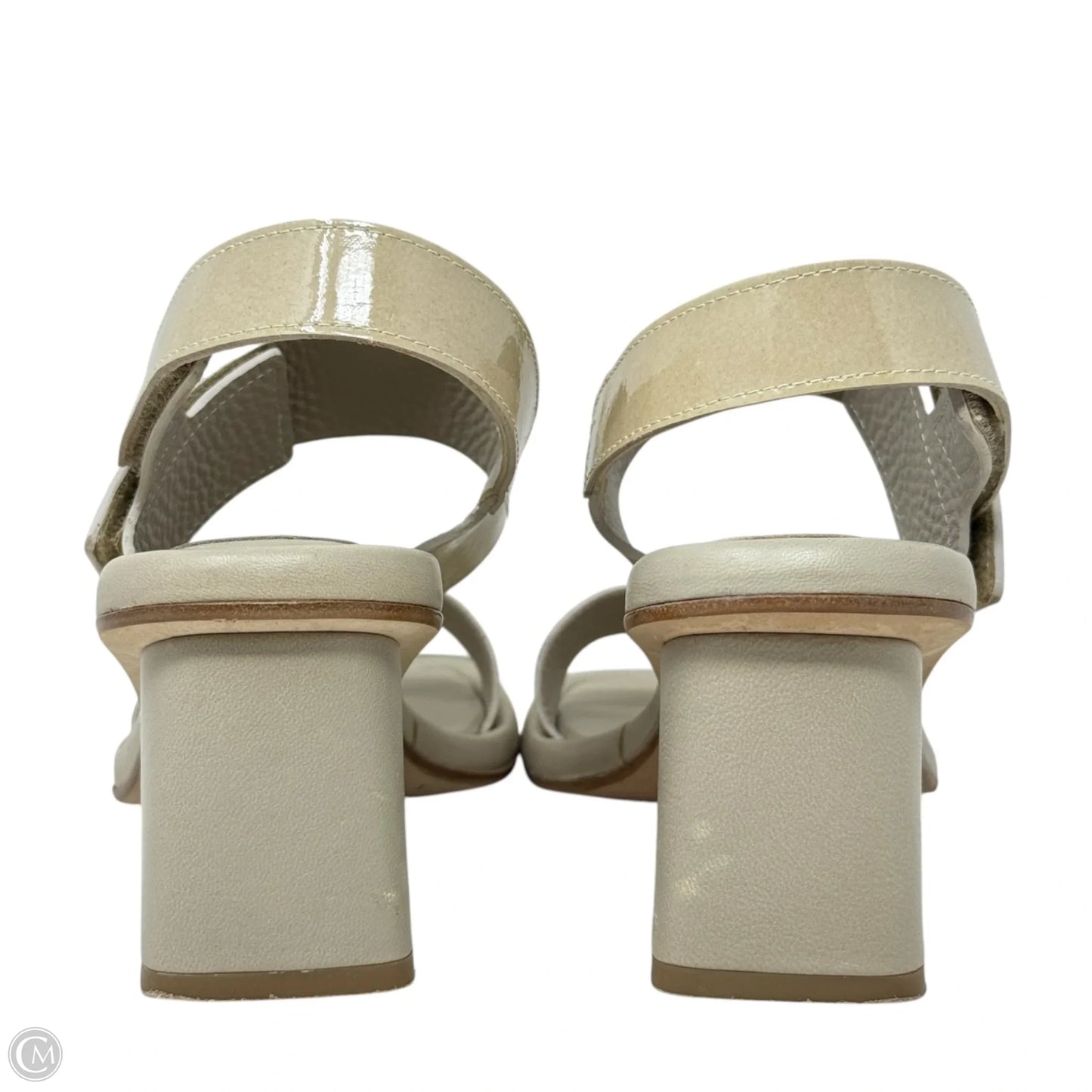 Pina Heeled Sandals By Homers In Cream, Size: 8.5