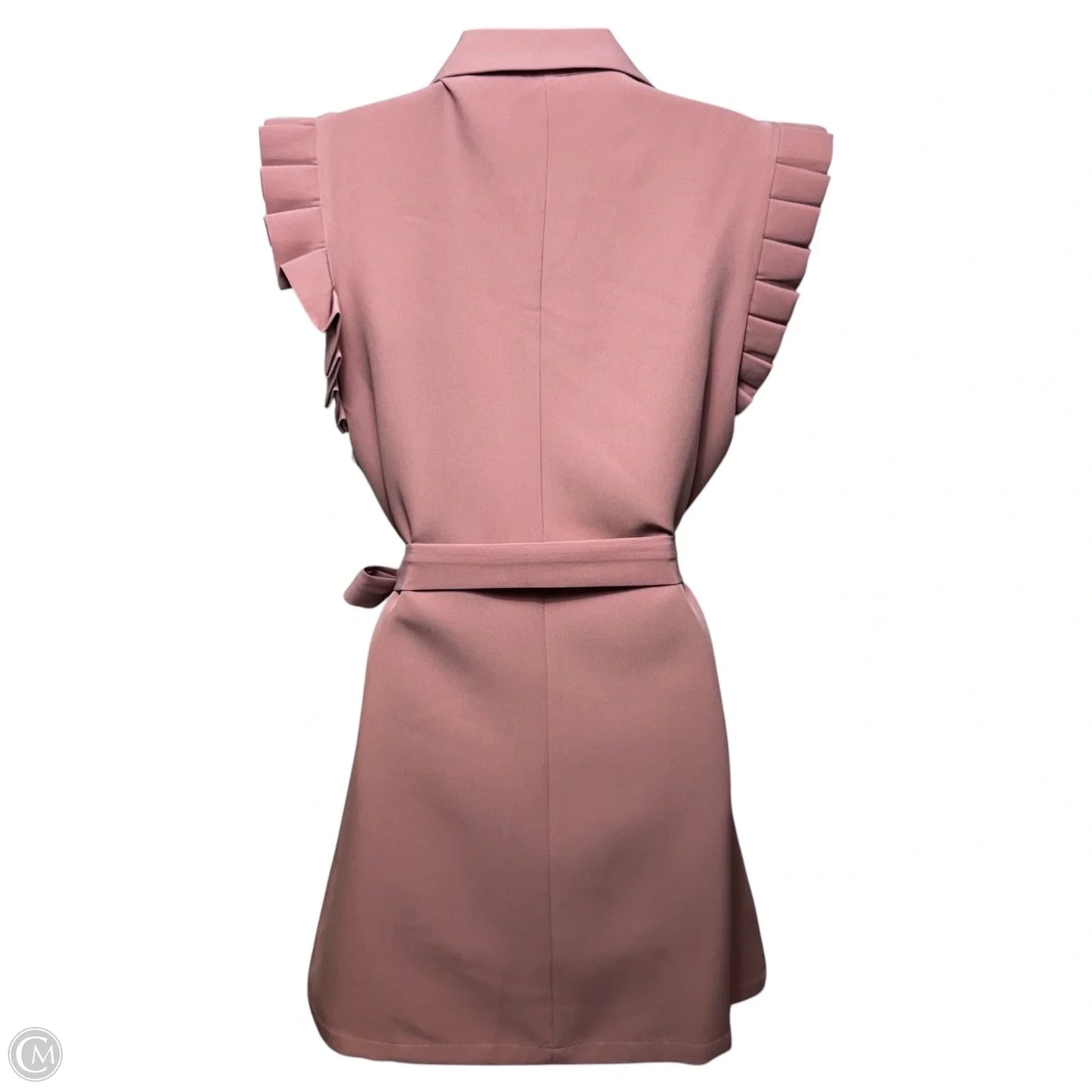 Dress Casual Short By Emery Rose In Pink, Size: S
