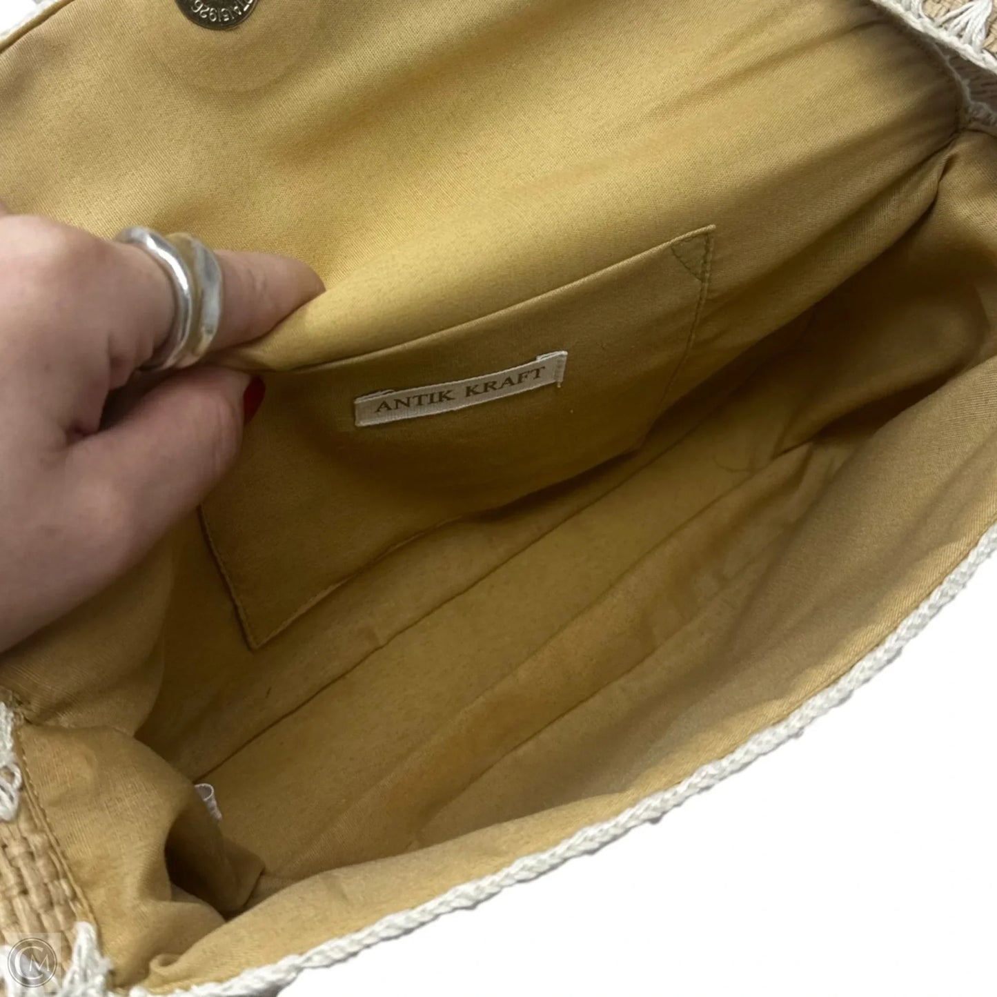 Woven Crossbody By Antik Kraft, Size: Medium