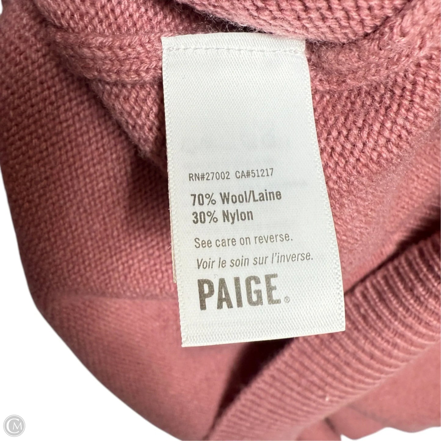 Exposed One Shoulder Sweater By Paige In Purple, Size: Xs