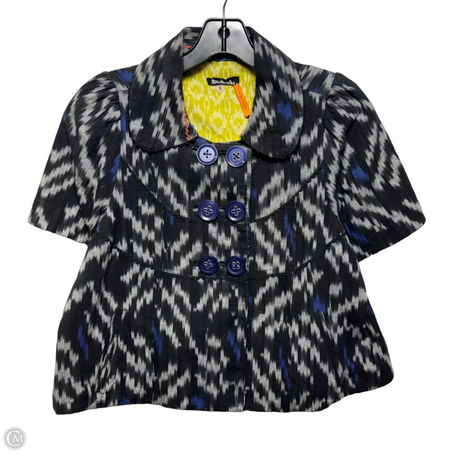Short Sleeve Jacket By Taikonhu, Size: L