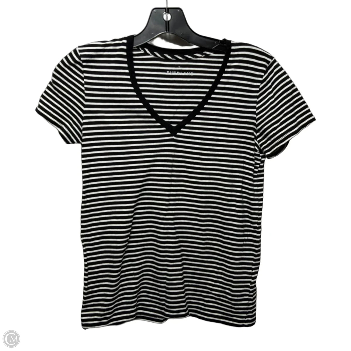 Top Short Sleeve Basic By Everlane In Striped Pattern, Size: Xs