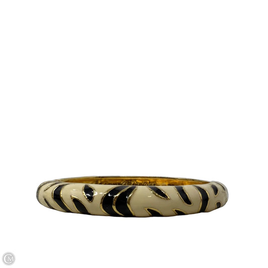 2006 Zebra Enamel Bangle Bracelet By Kenneth Jay Lane