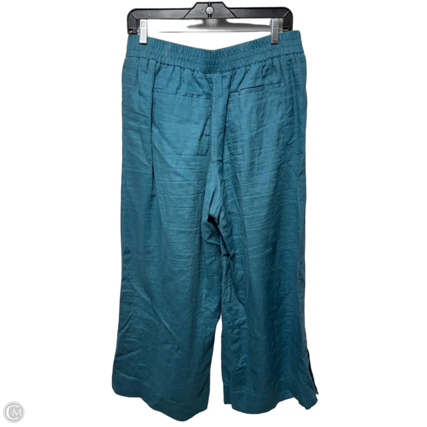 Wide Leg Pants Linen By Athleta In Aqua, Size: 10