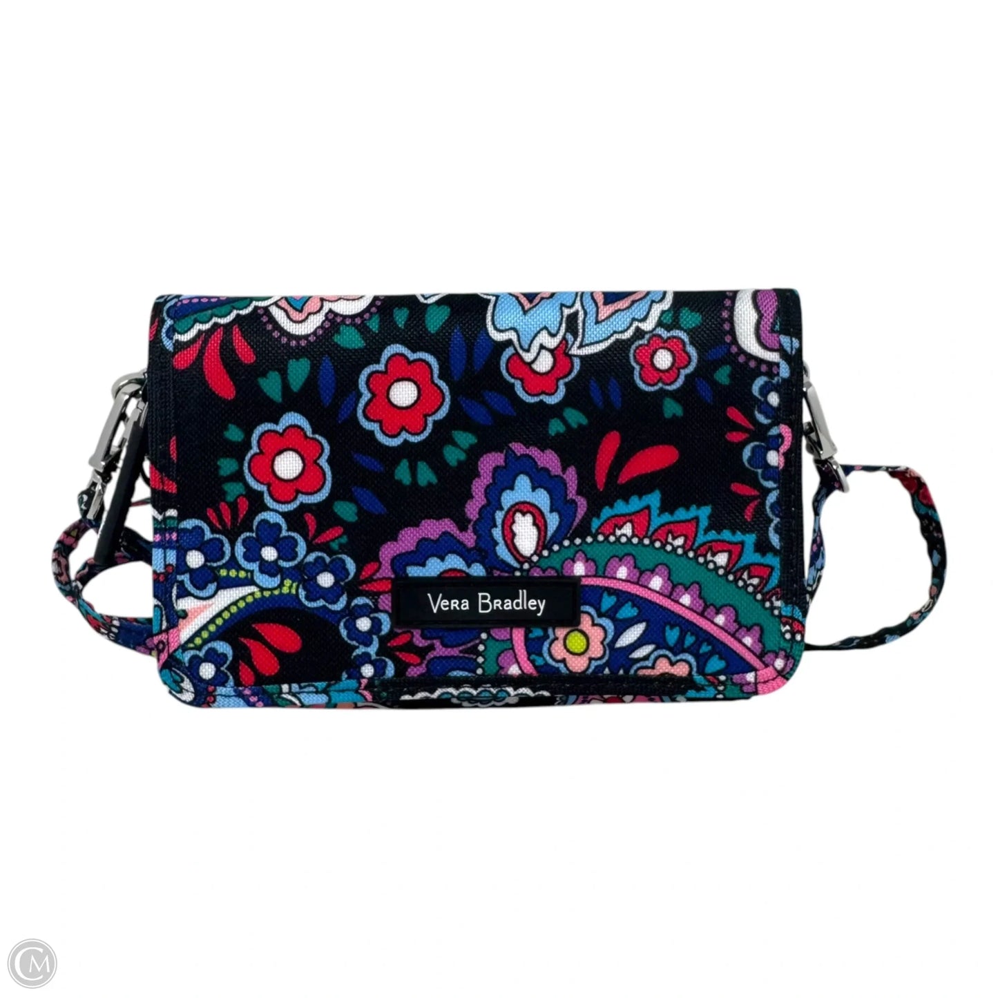 Wallet on Strap By Vera Bradley, Size: Large