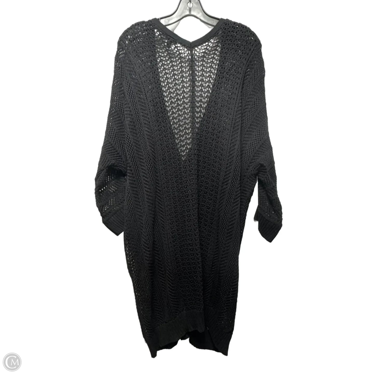 Sweater Cardigan By Torrid In Black, Size: 3x