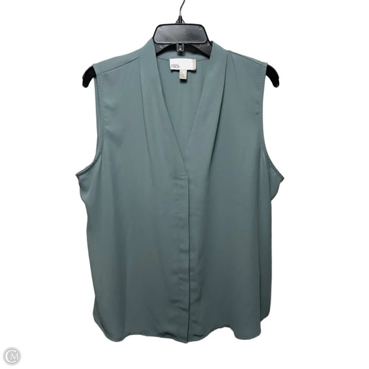 Top Sleeveless By Nordstrom In Green, Size: Xl