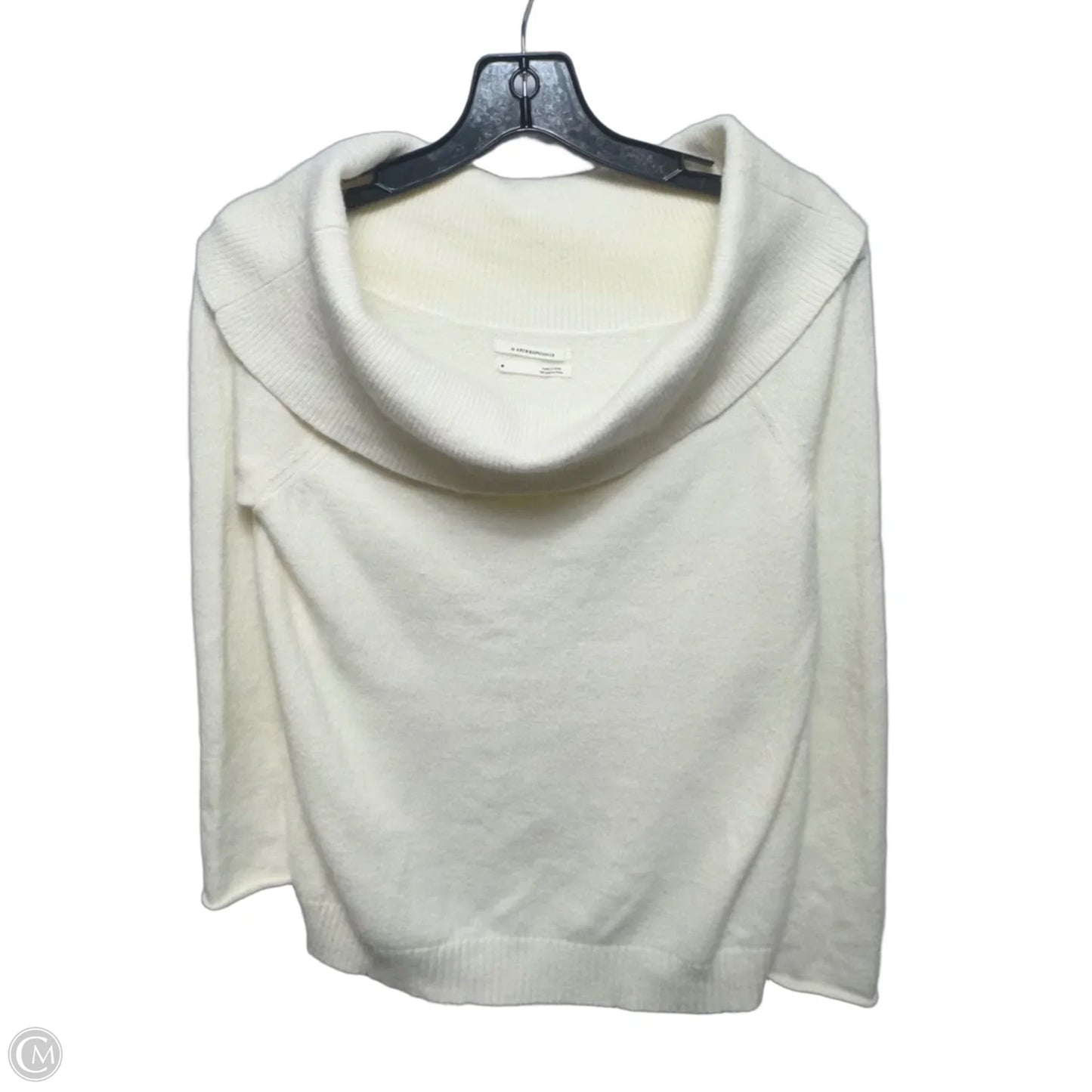 Sweater By Anthropologie In Cream, Size: M