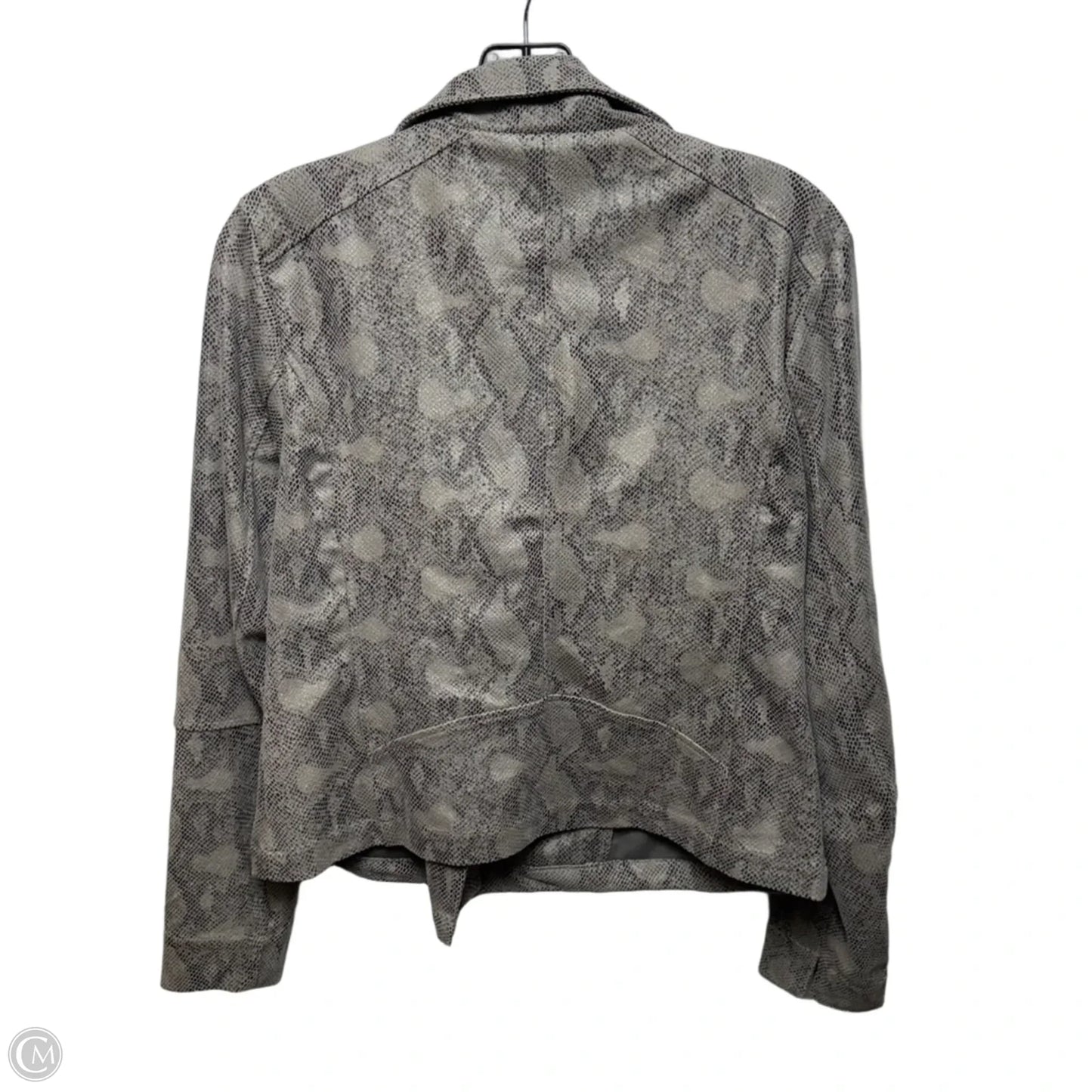 Jacket Moto By Lysse In Snakeskin Print, Size: M