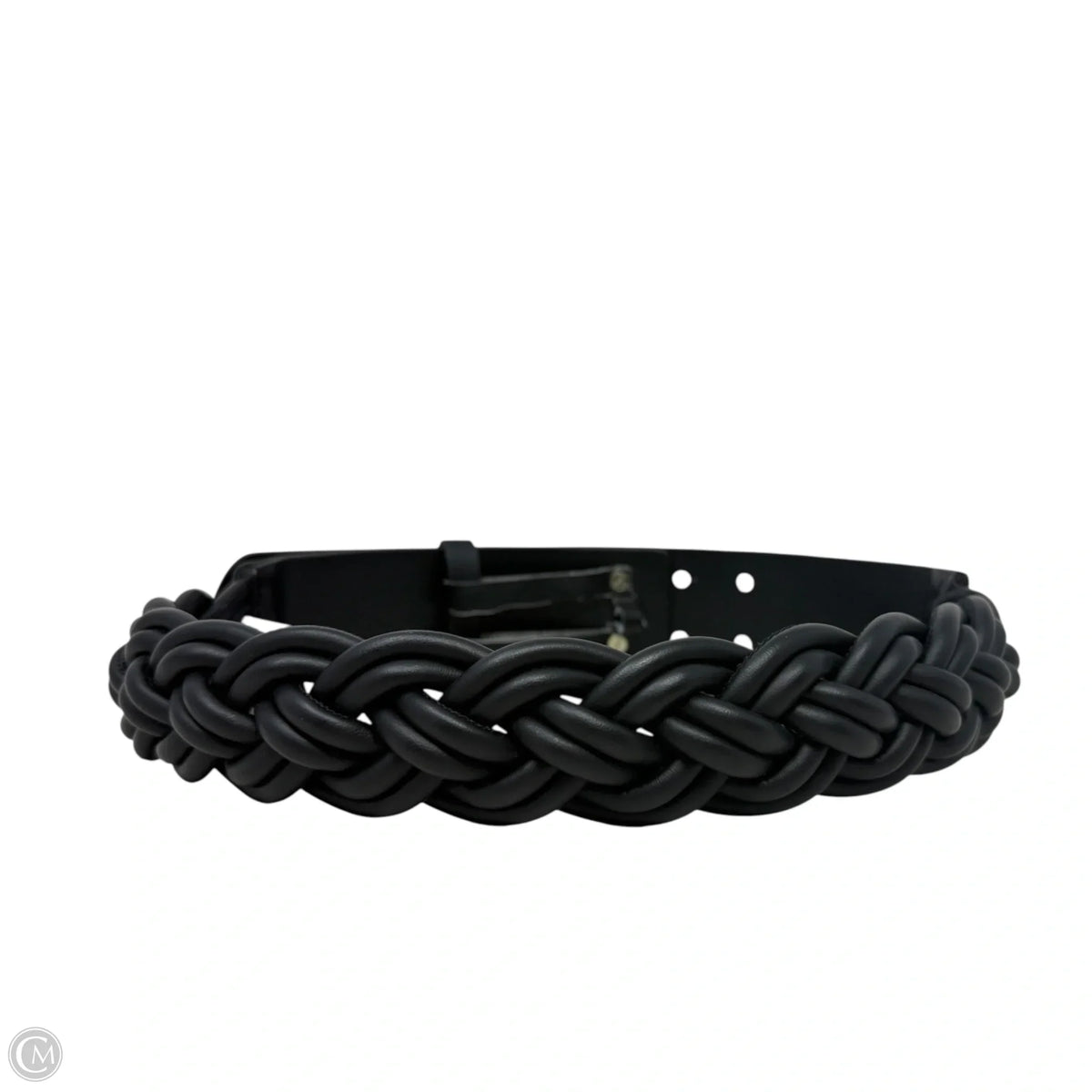 Faux Leather Braided Belt By Express, Size: Small