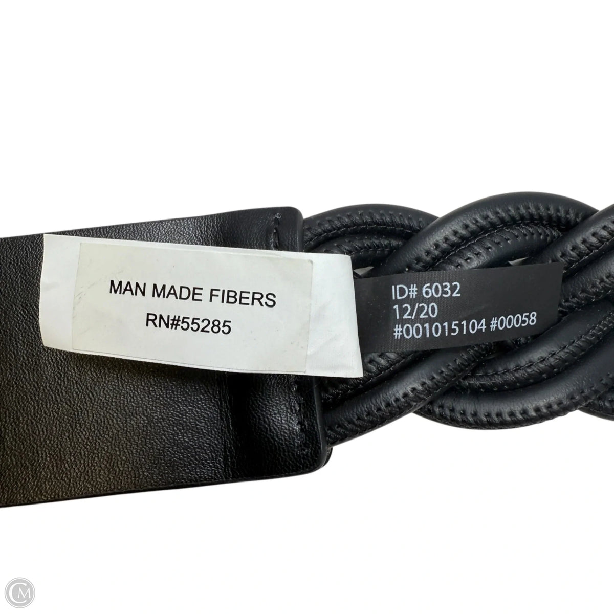 Faux Leather Braided Belt By Express, Size: Small