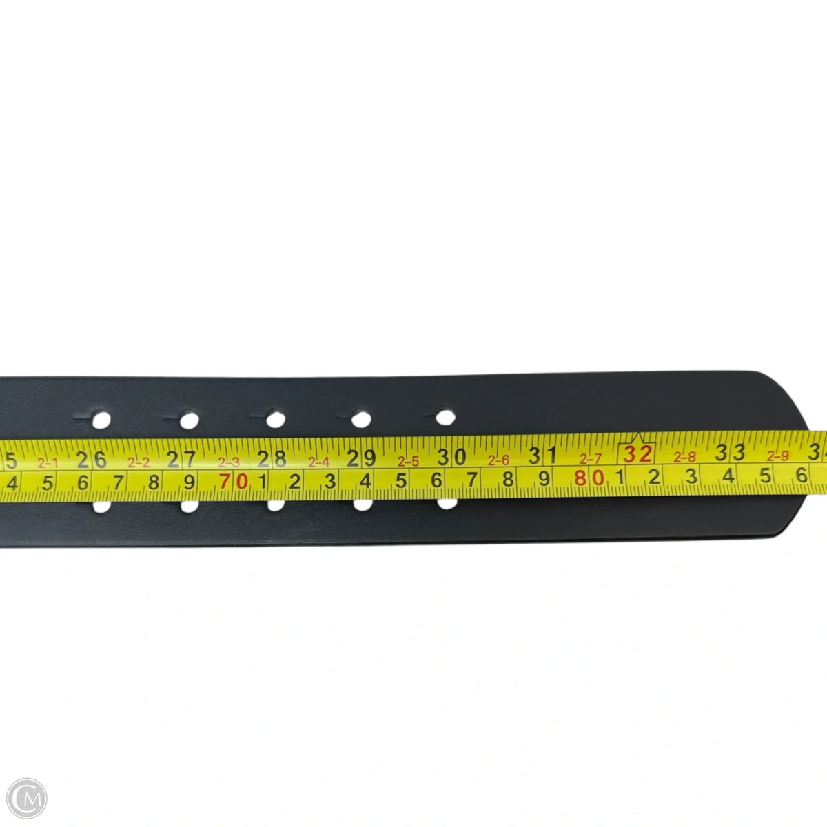 Faux Leather Braided Belt By Express, Size: Small