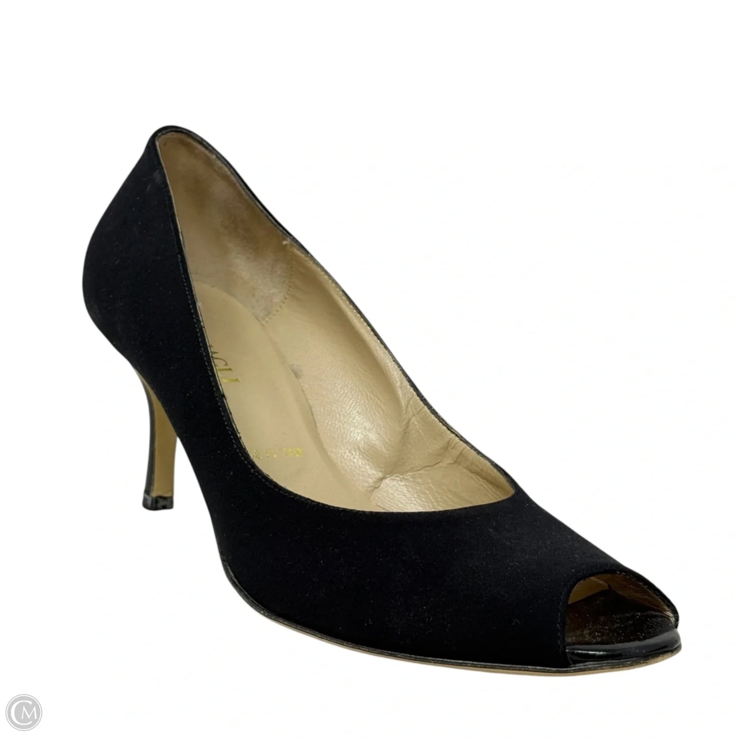 Novati Peep Toe Pumps By Bruno Magli Shoes In Black, Size: 8