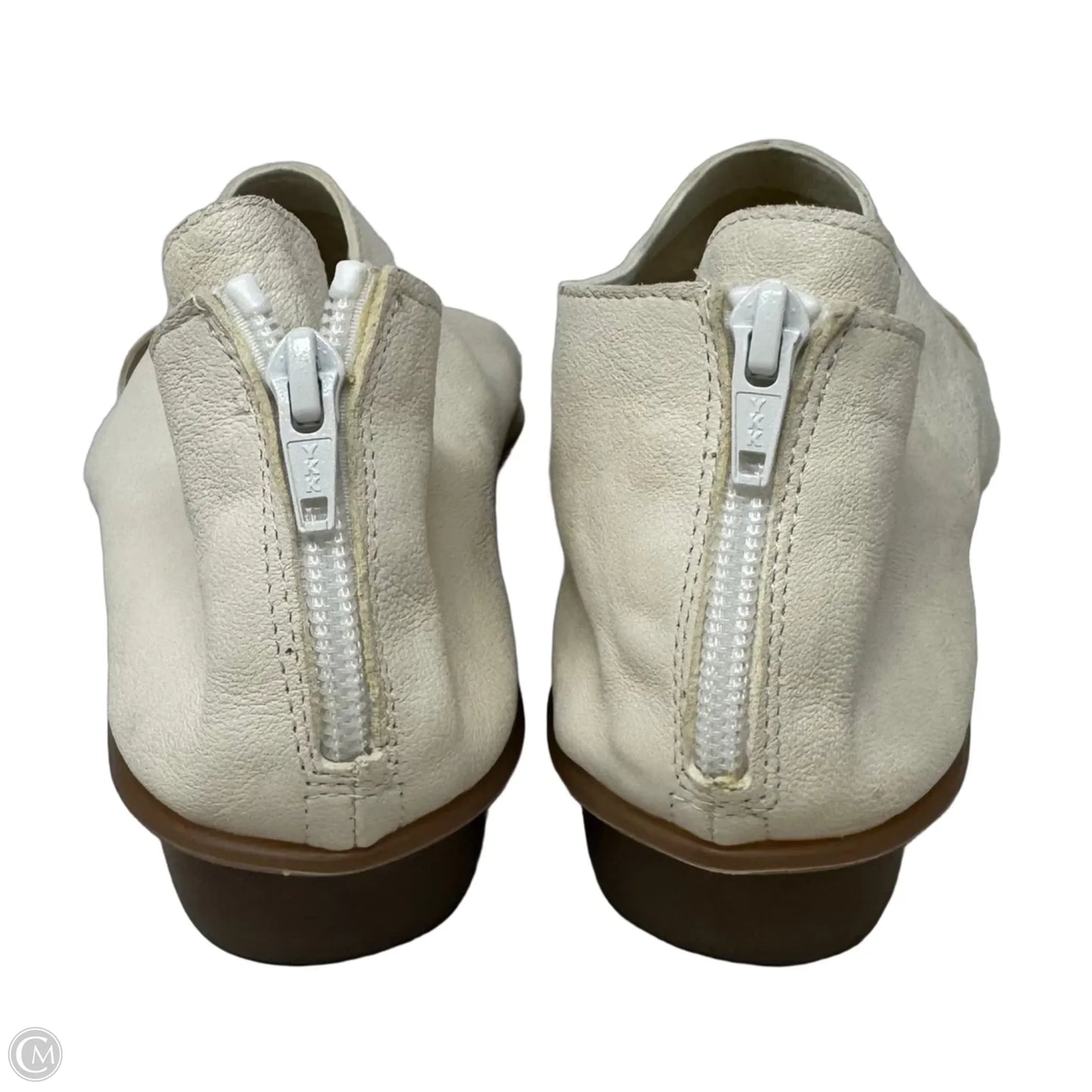 Shoes Flats By Sesto Meucci In Cream, Size: 12