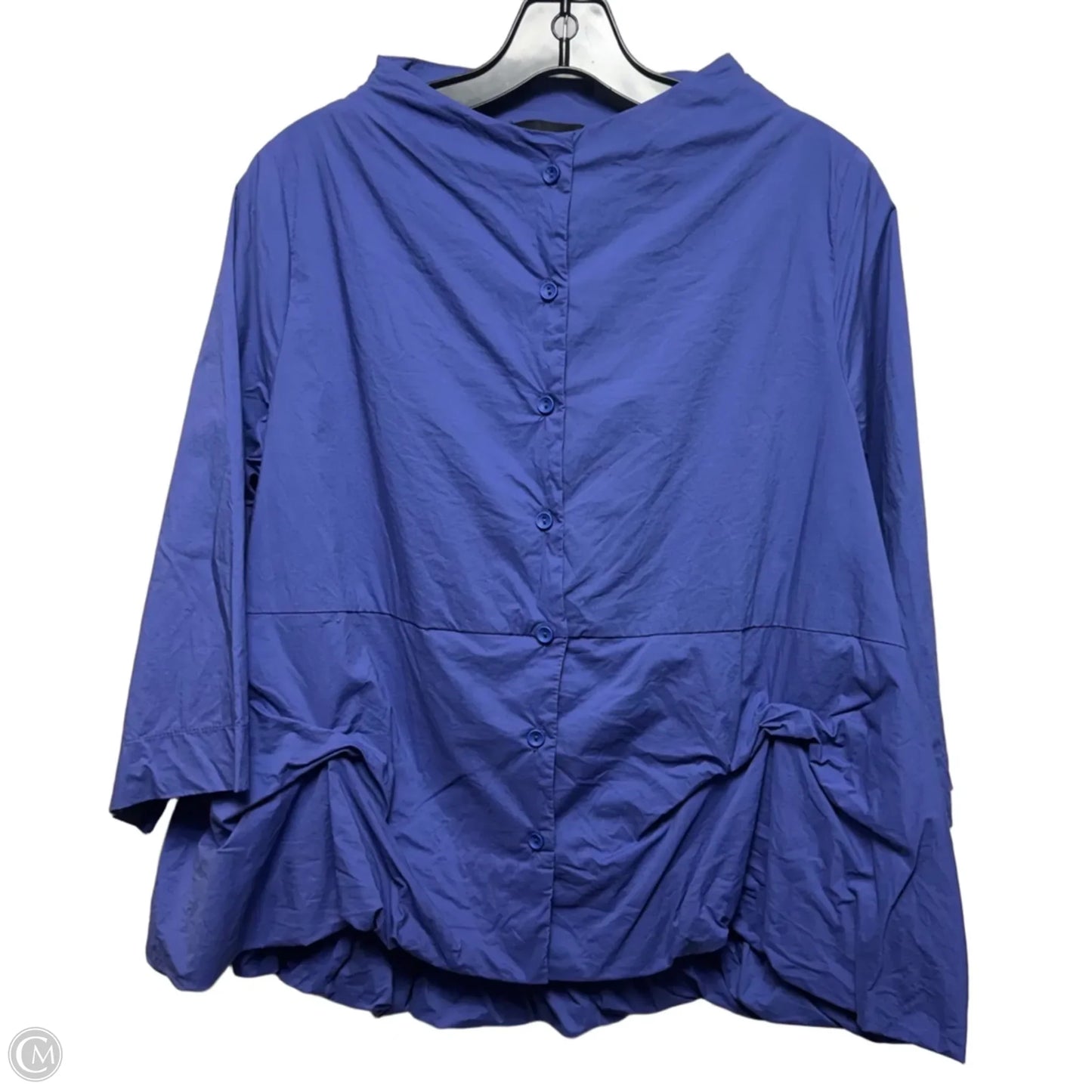 Top Long Sleeve By Ozai N Ku In Purple, Size: M
