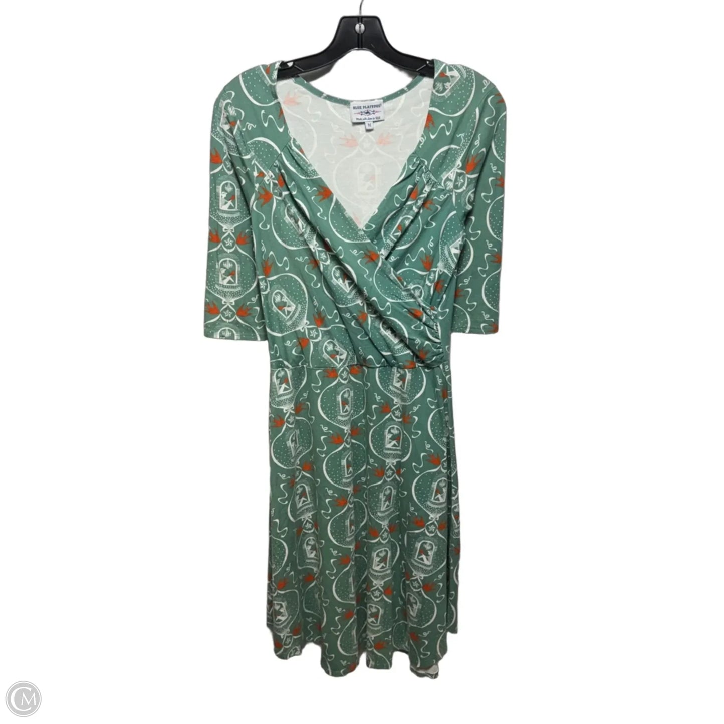 Dress Casual Midi By Blue Platypus In Animal Print, Size: M