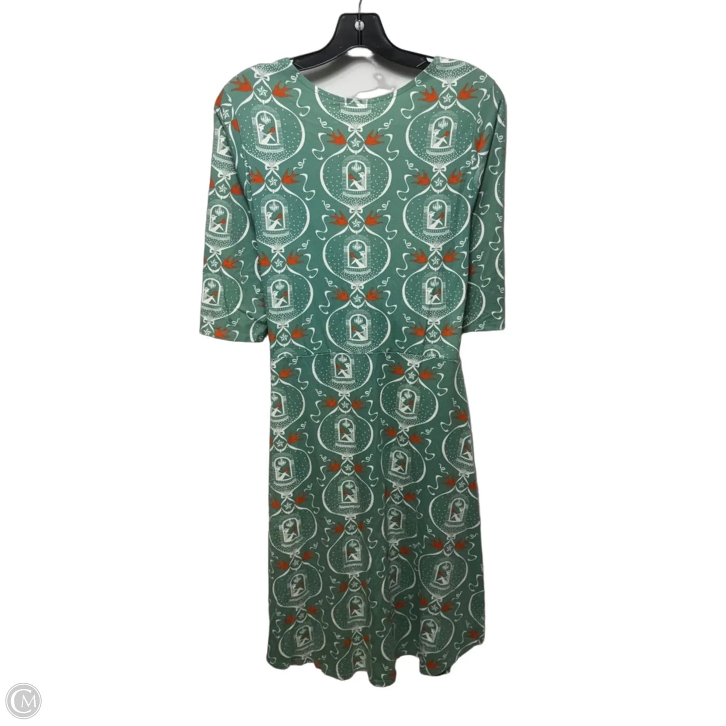 Dress Casual Midi By Blue Platypus In Animal Print, Size: M