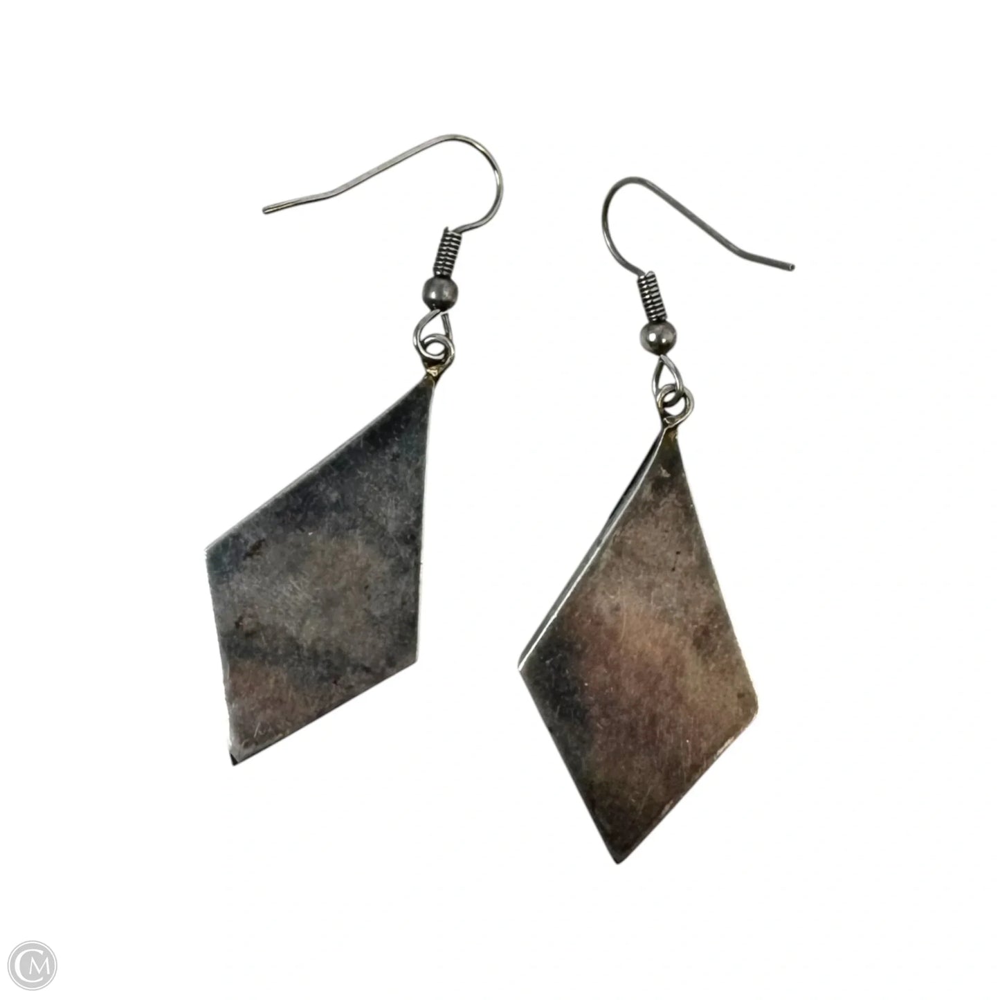 Mosaic Abalone Dangle Earrings