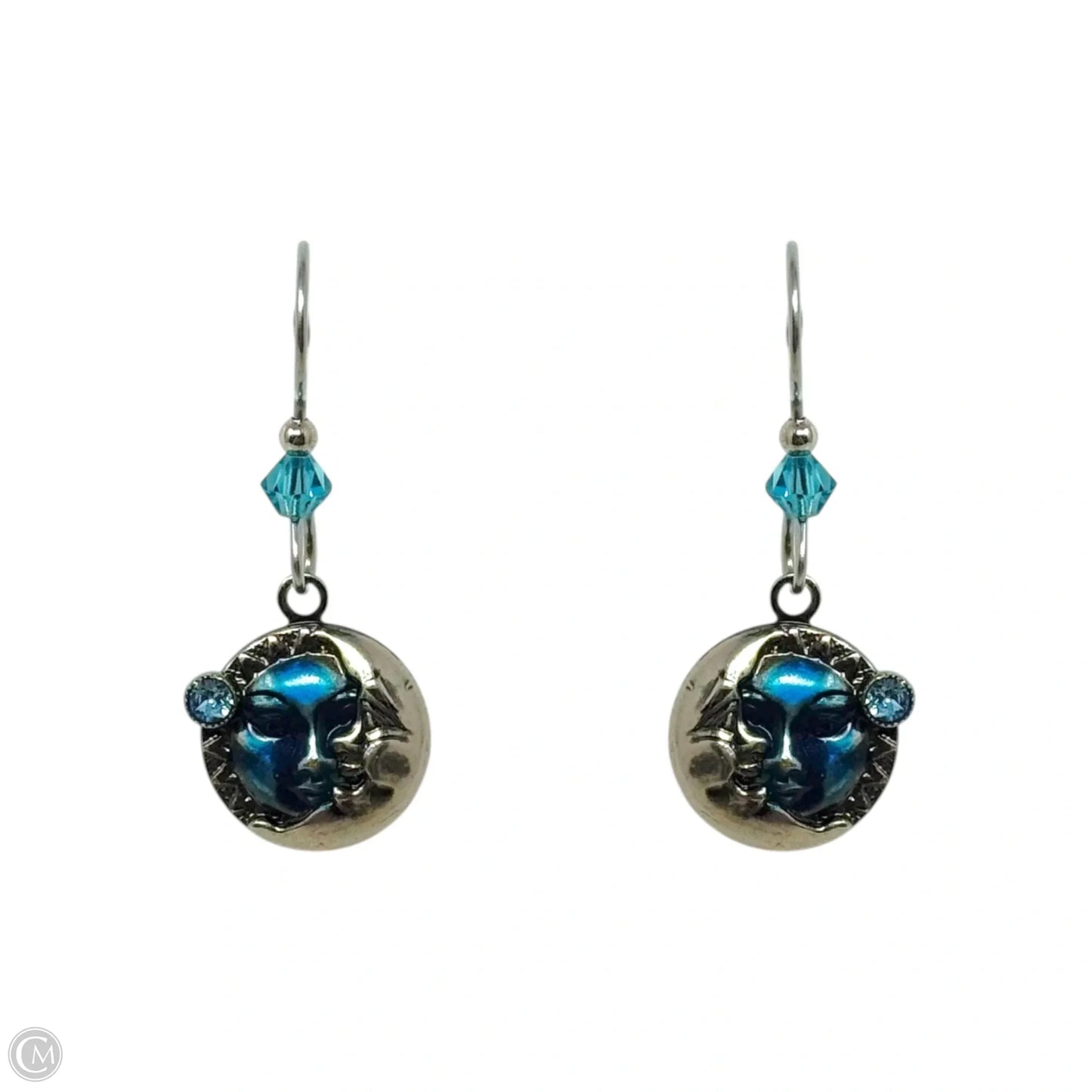 Sun & Moon Dangle Earrings