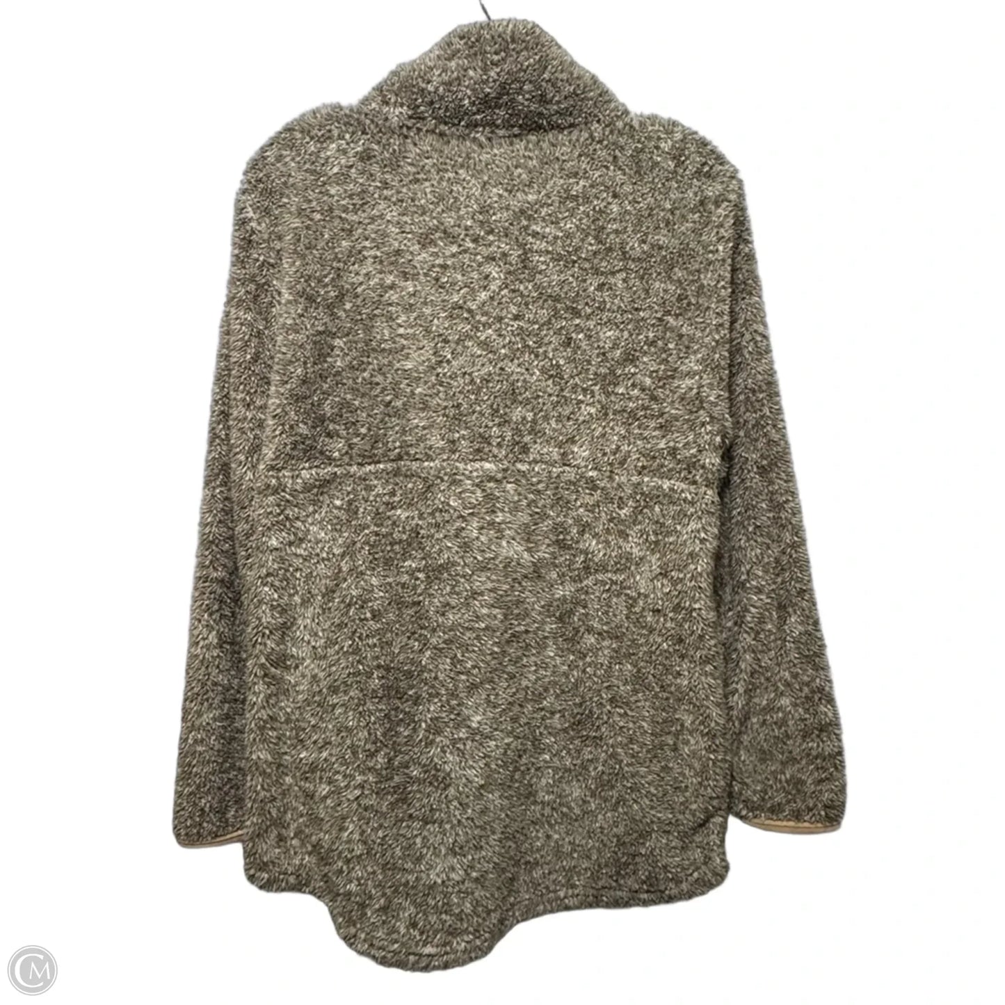 Jacket Fleece By Entro In Brown, Size: S