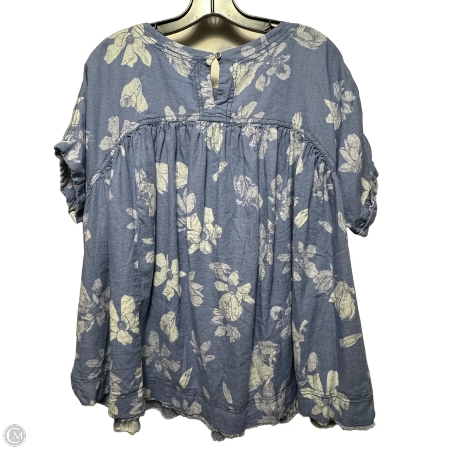 Top Short Sleeve By We The Free In Floral Print, Size: Xs