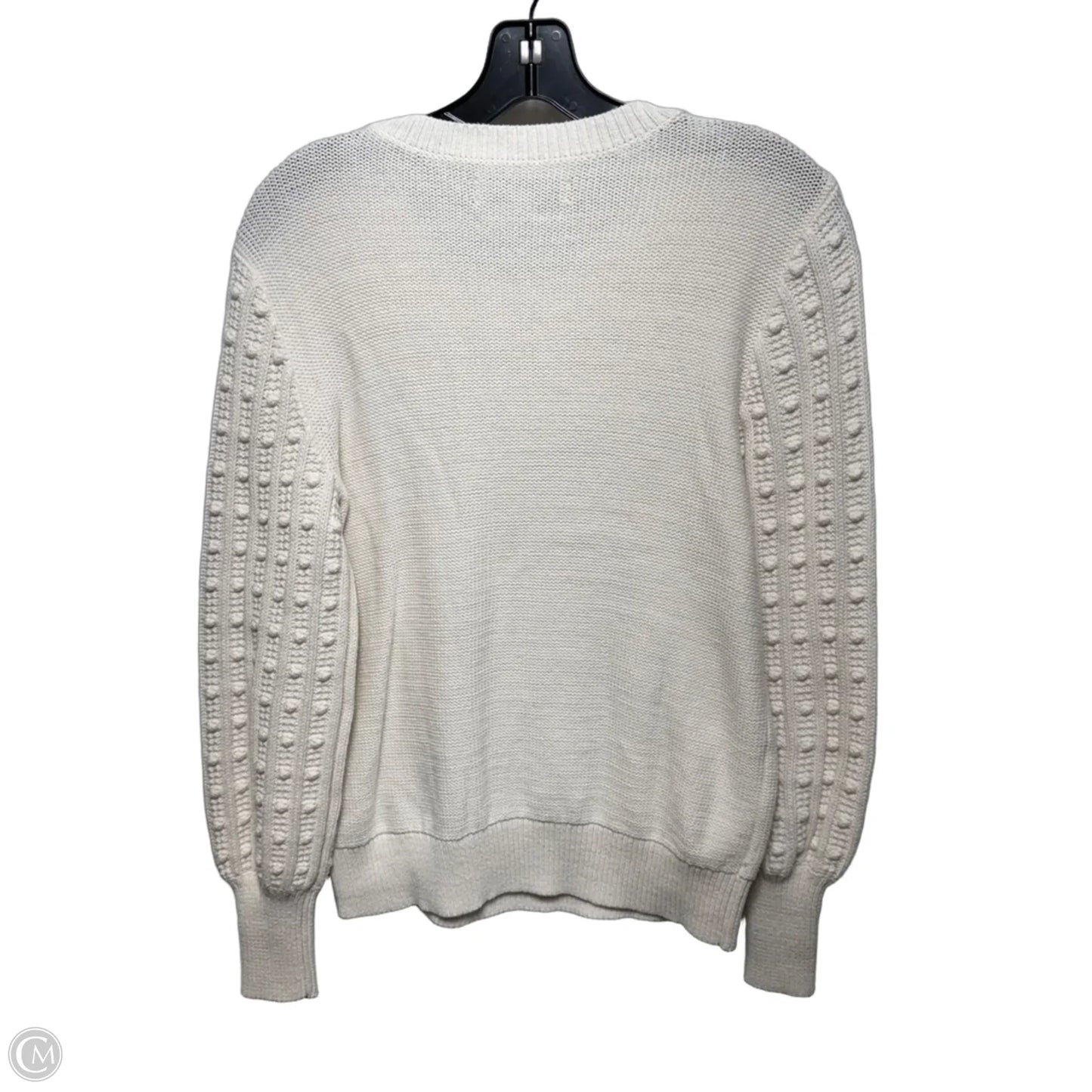 Sweater By Loft In Cream, Size: M