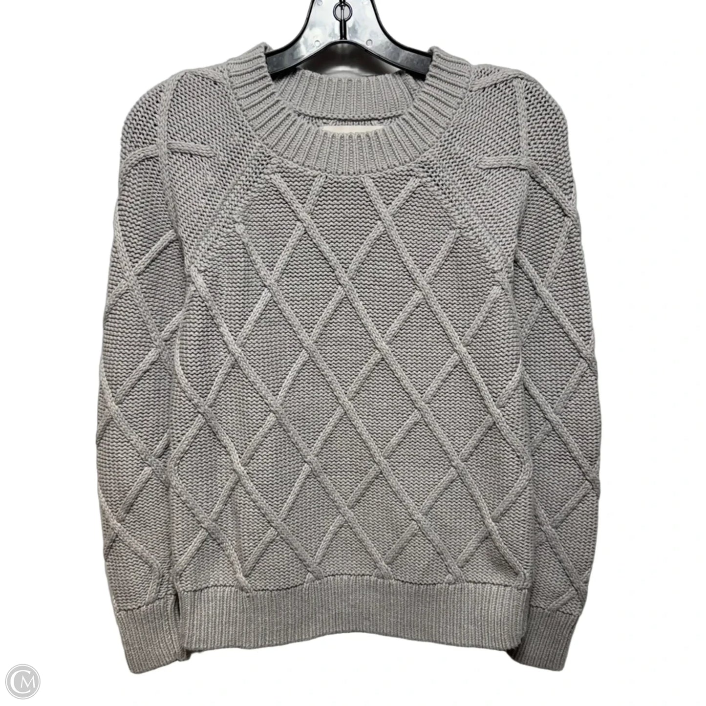 Sweater By Loft In Grey, Size: Xs