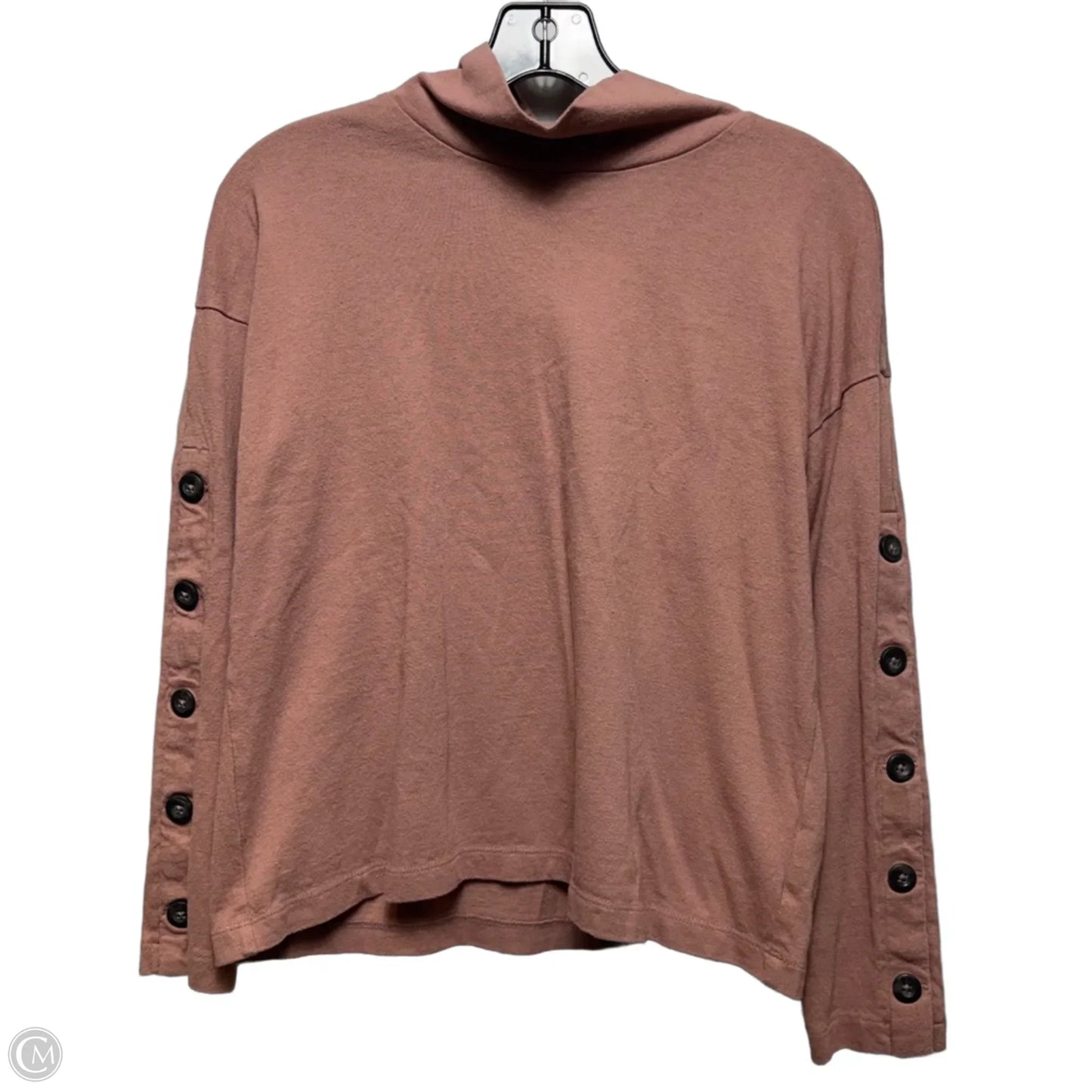 Top Long Sleeve By Madewell In Mauve, Size: Xs