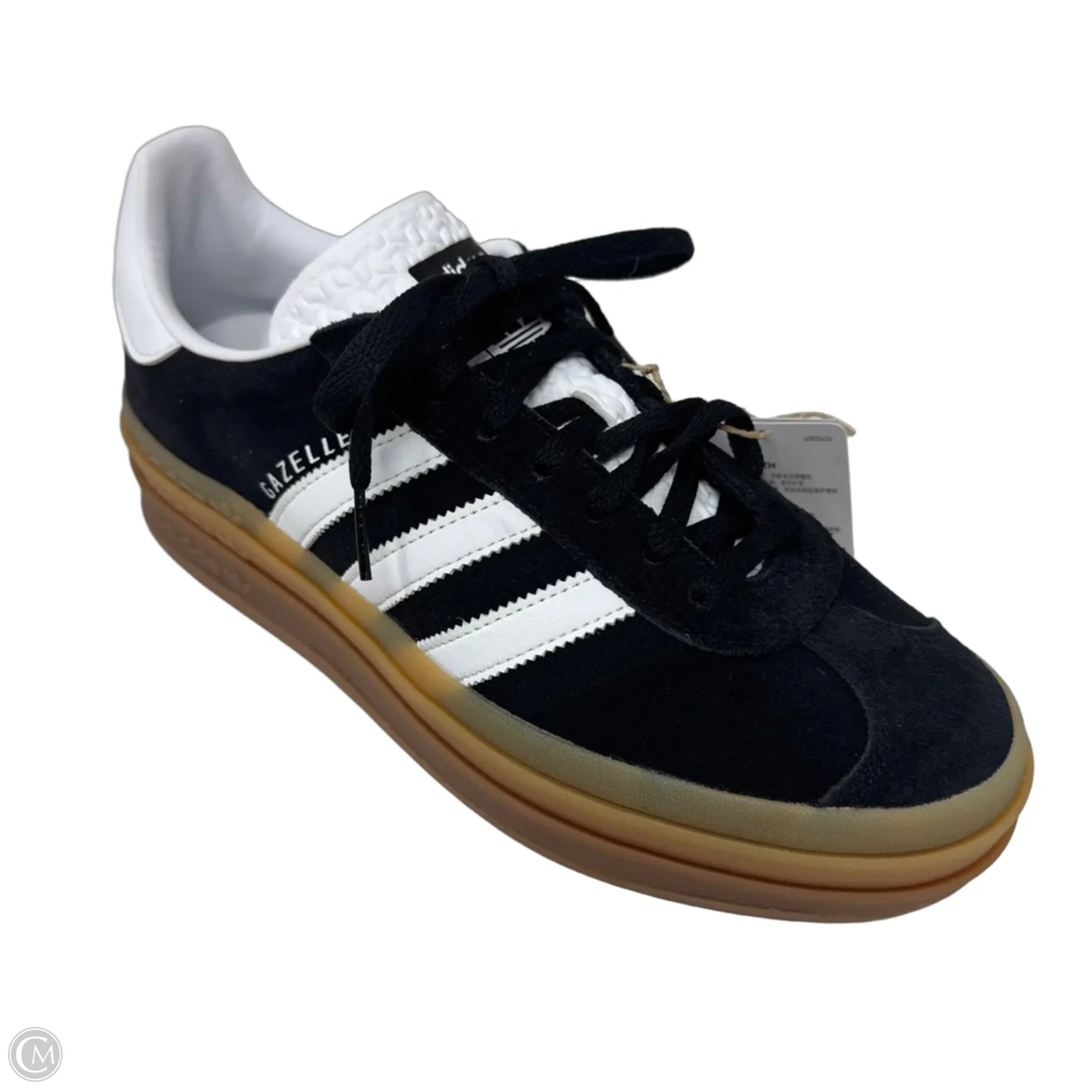 Gazelle Platform Sneakers Shoes By Adidas In Black, Size: 9