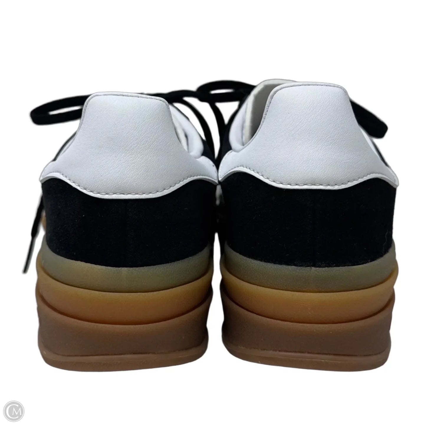Gazelle Platform Sneakers Shoes By Adidas In Black, Size: 9