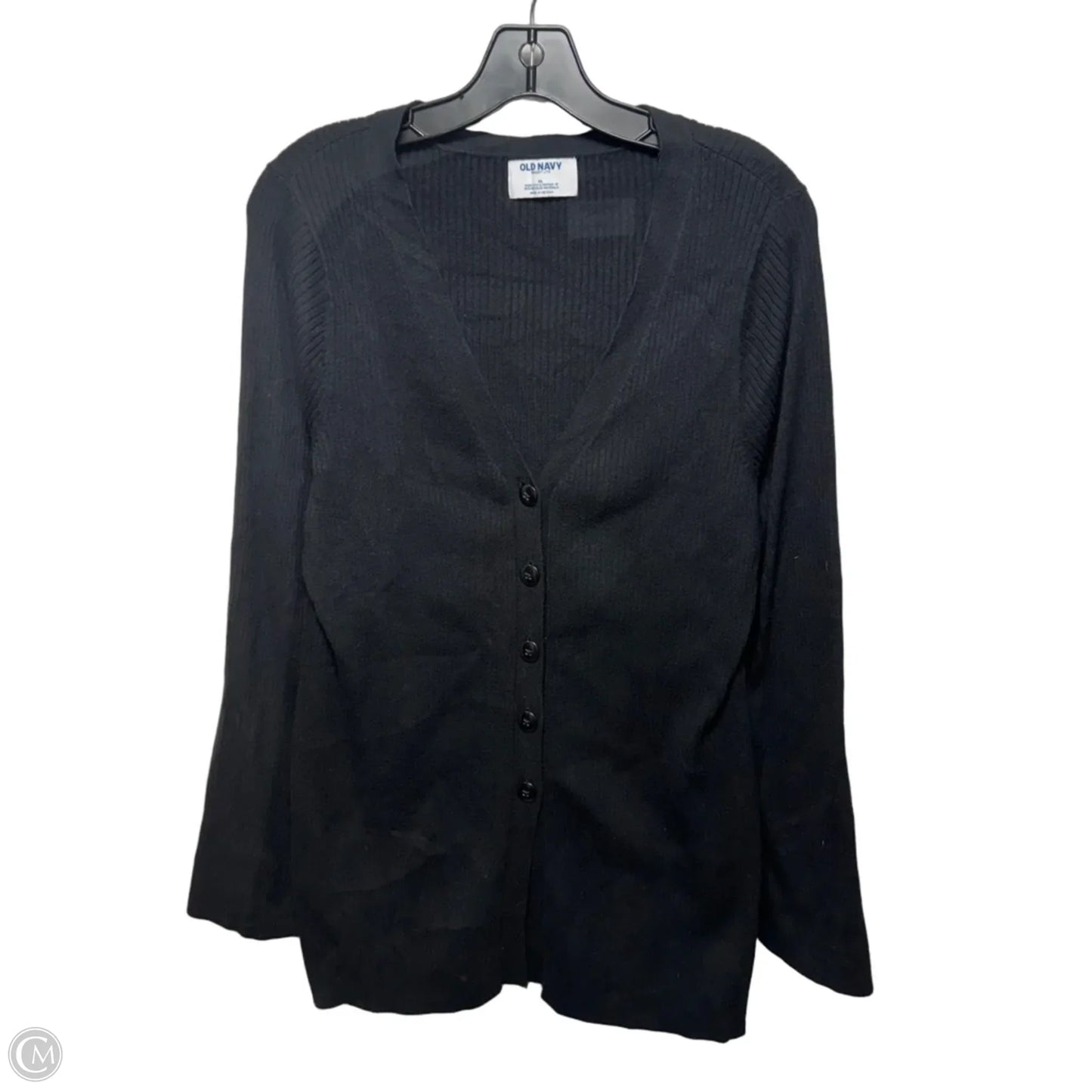 Sweater Cardigan By Old Navy In Black, Size: Xl
