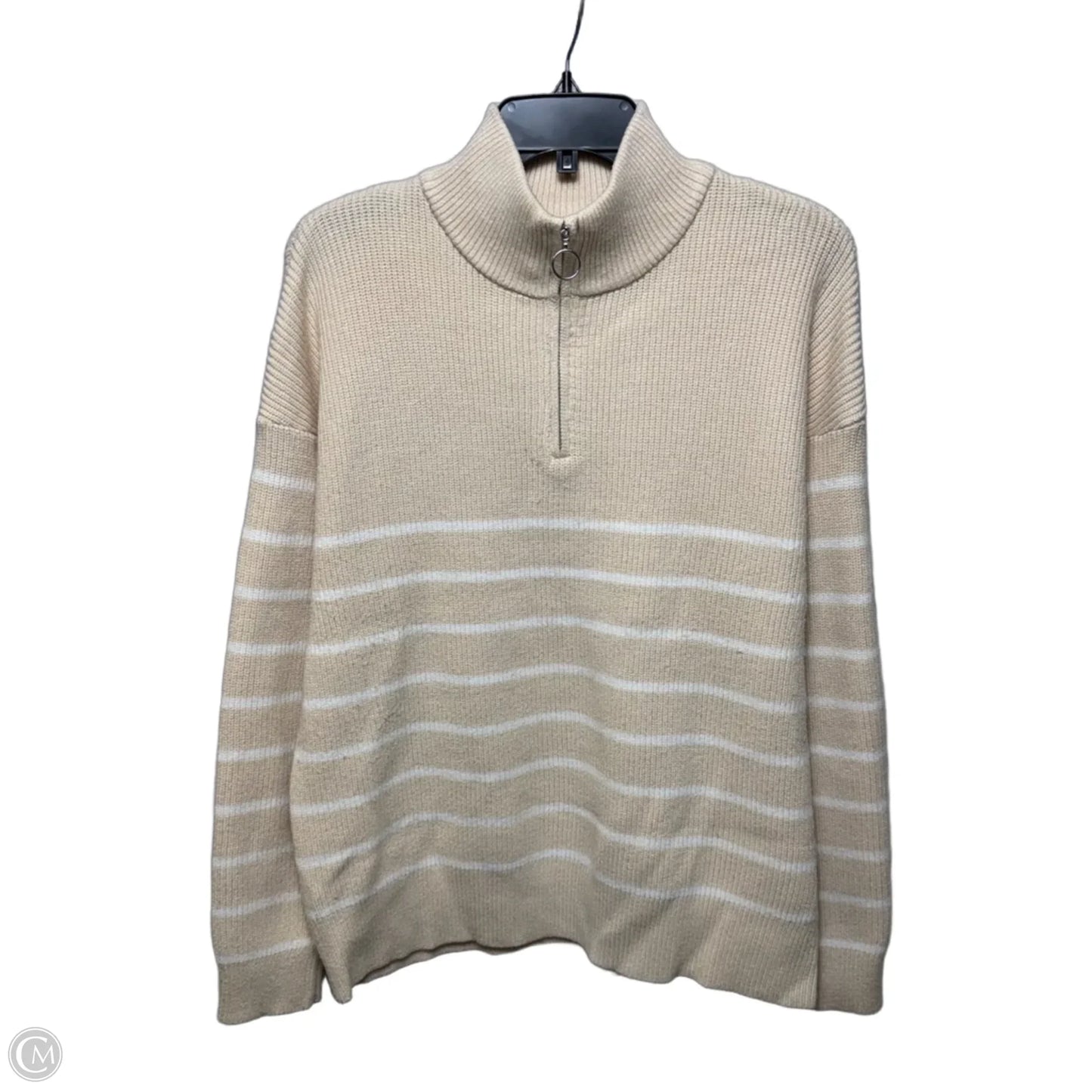 Sweater By Lillusory In Striped Pattern, Size: S