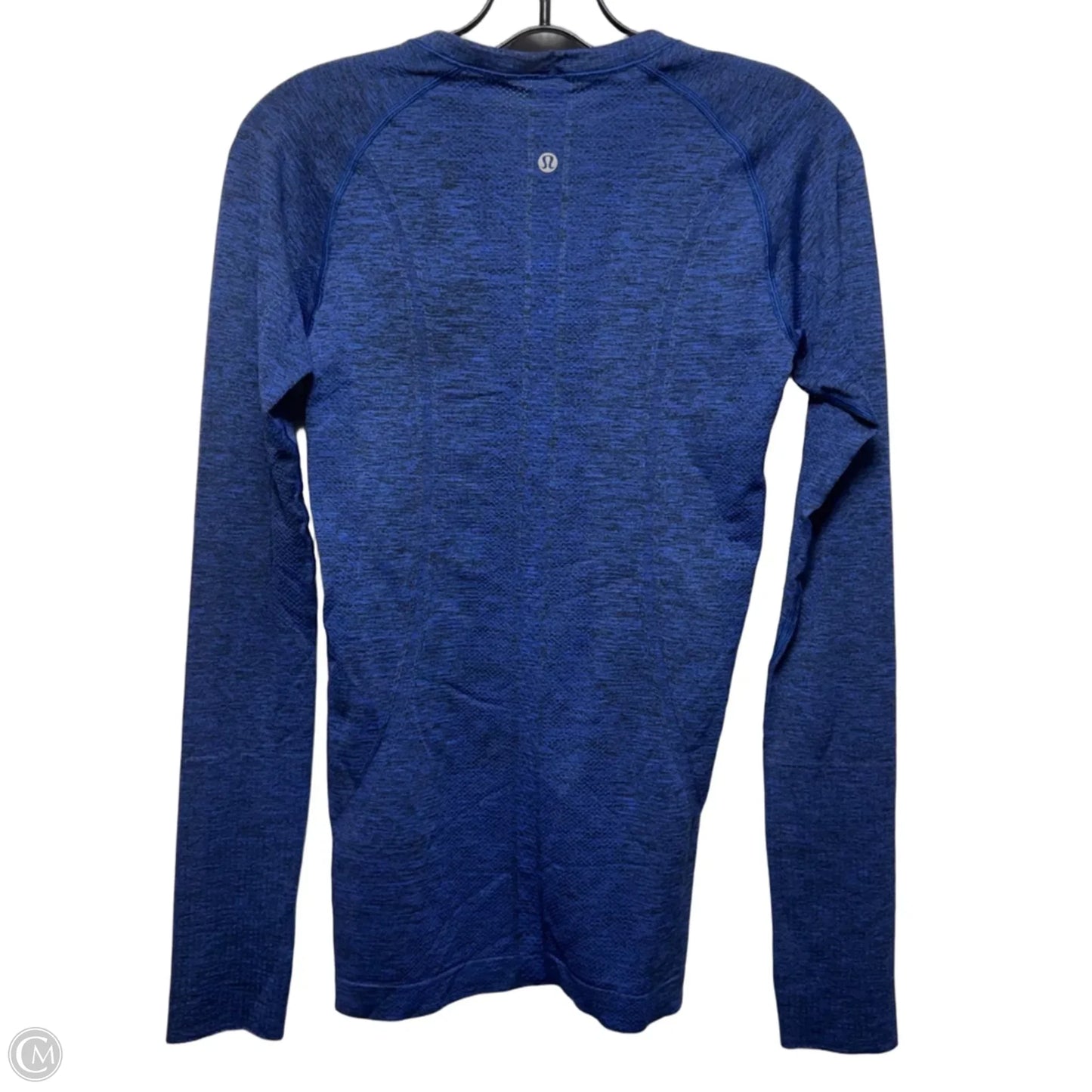 Athletic Top Long Sleeve Collar By Lululemon In Purple, Size: S