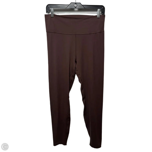 Athletic Leggings By Adidas In Brown, Size: Xl
