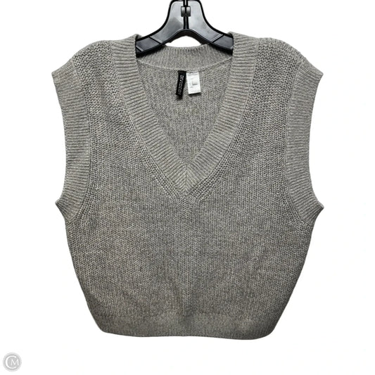 Vest Other By H&m In Grey, Size: L